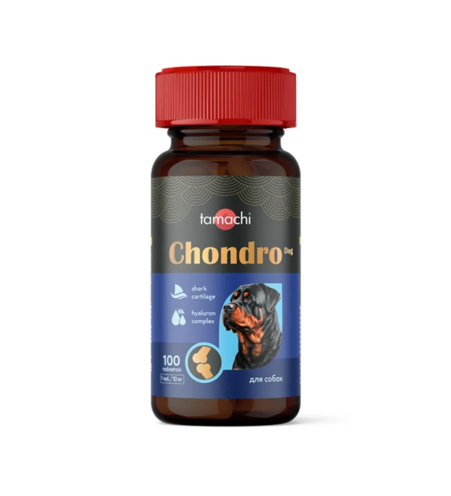 Tamachi Chondro Dog (100 tablets) vitamins for medium and large dogs