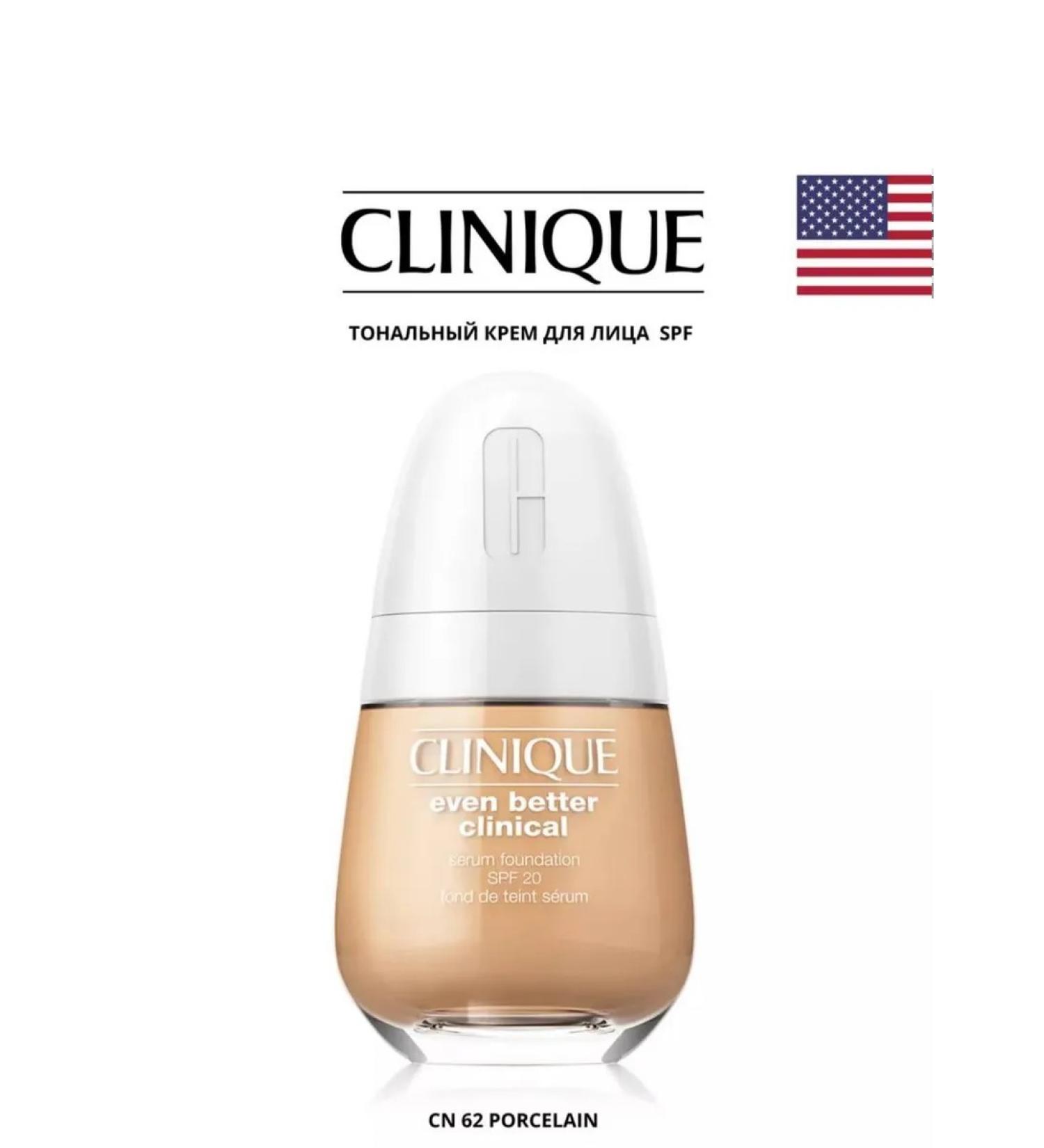 Clinic Tonal Cream EVEN BETER SPF20 30ml CN 62 Porcelain - Buy Online on GoSupps.com