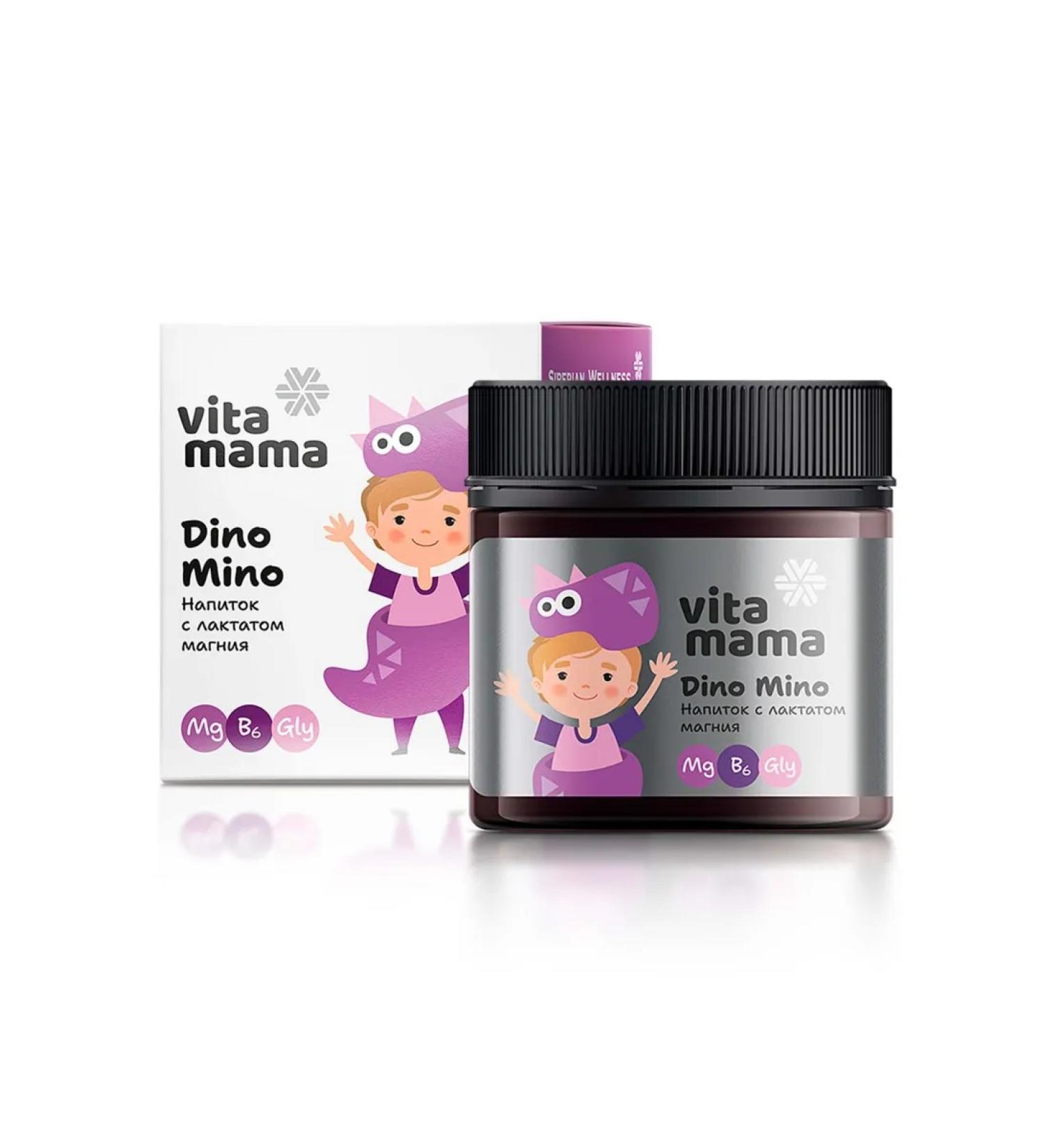 Health of Siberia Dino mino drink with magnesium lactate - Buy Online on GoSupps.com