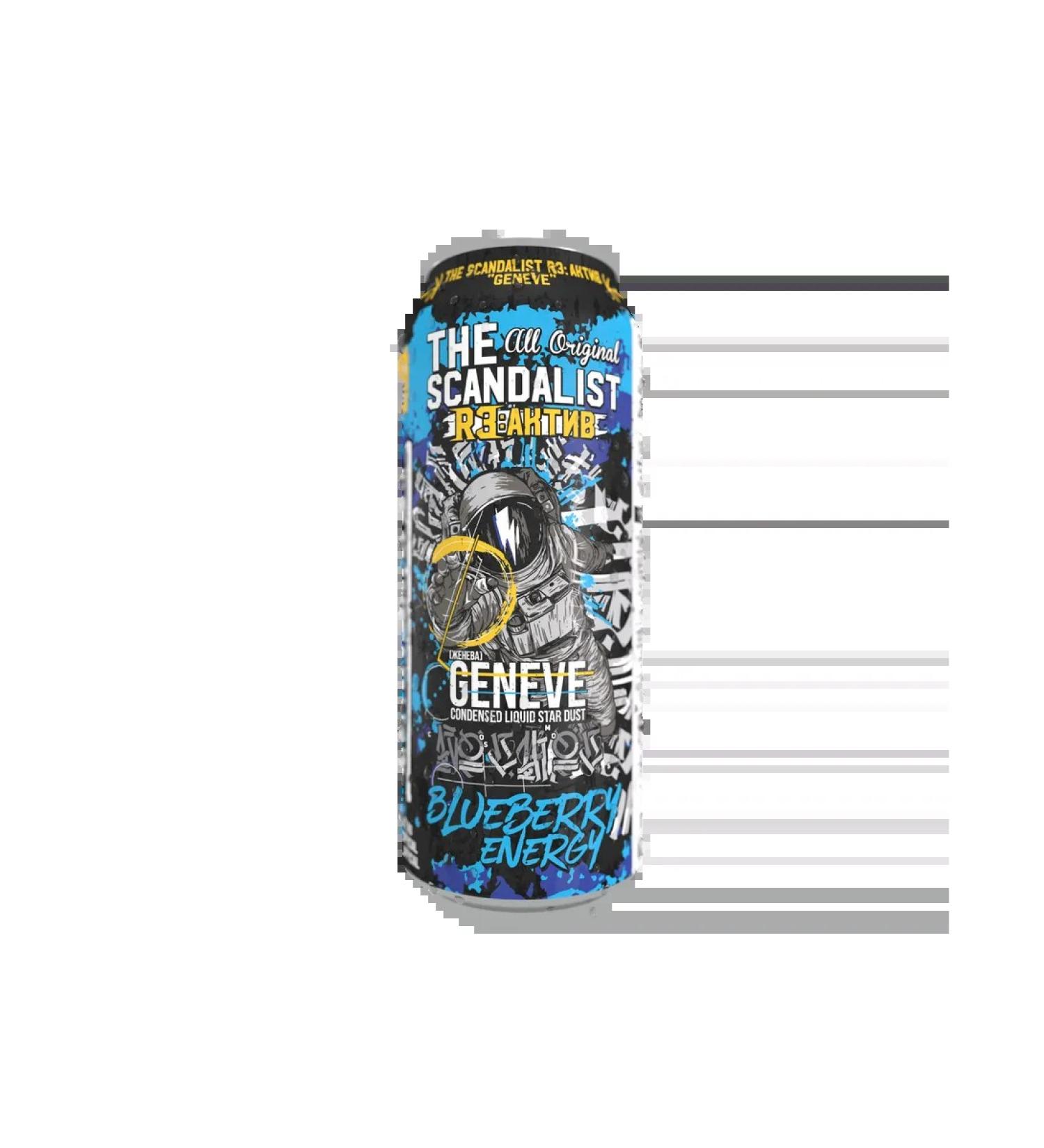 The Scandalist Scandalist Geneve Energetic 450ml 12pcs Blueberries