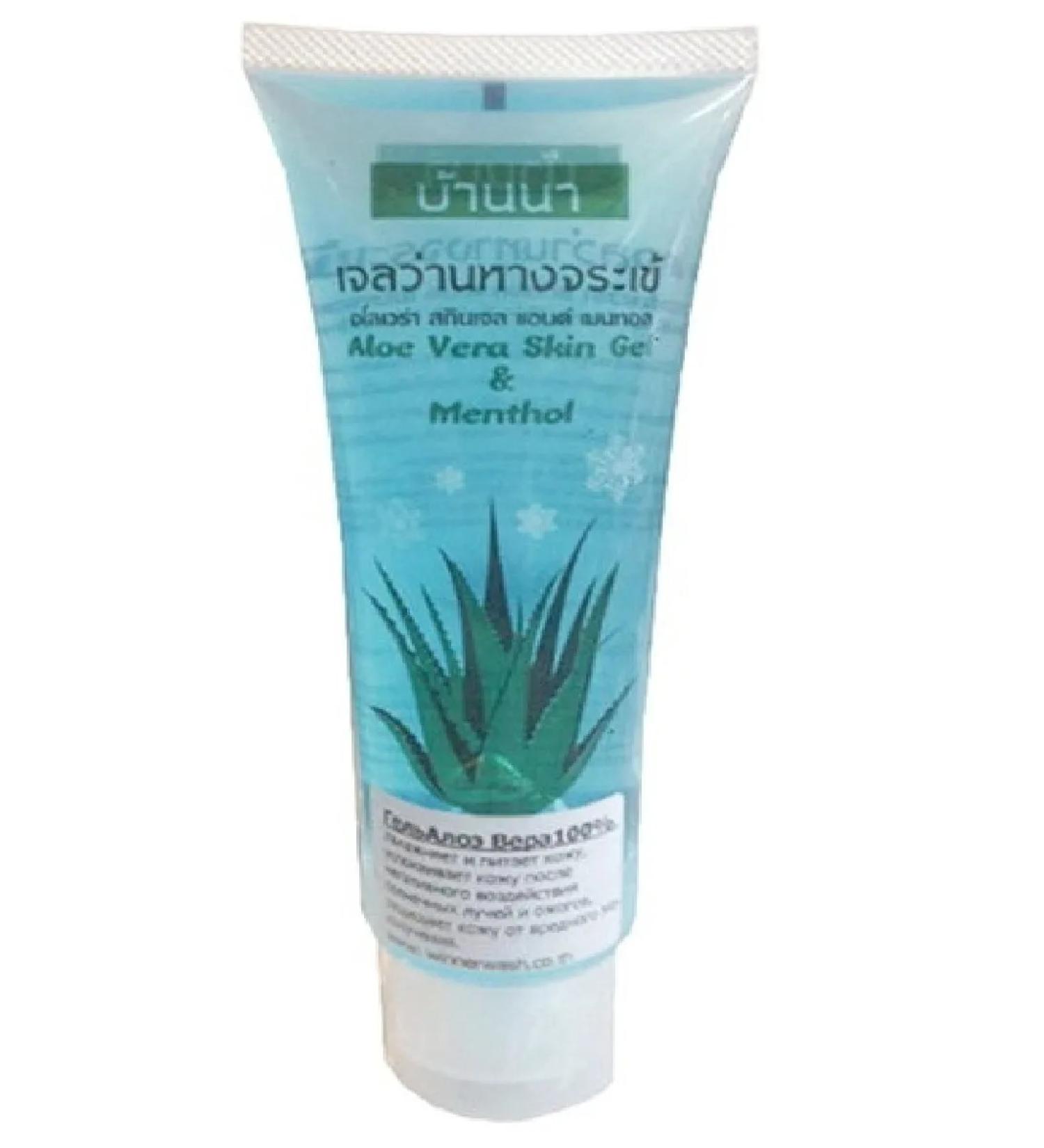 Banna Body gel Aloe Vera and menthol 100 ml