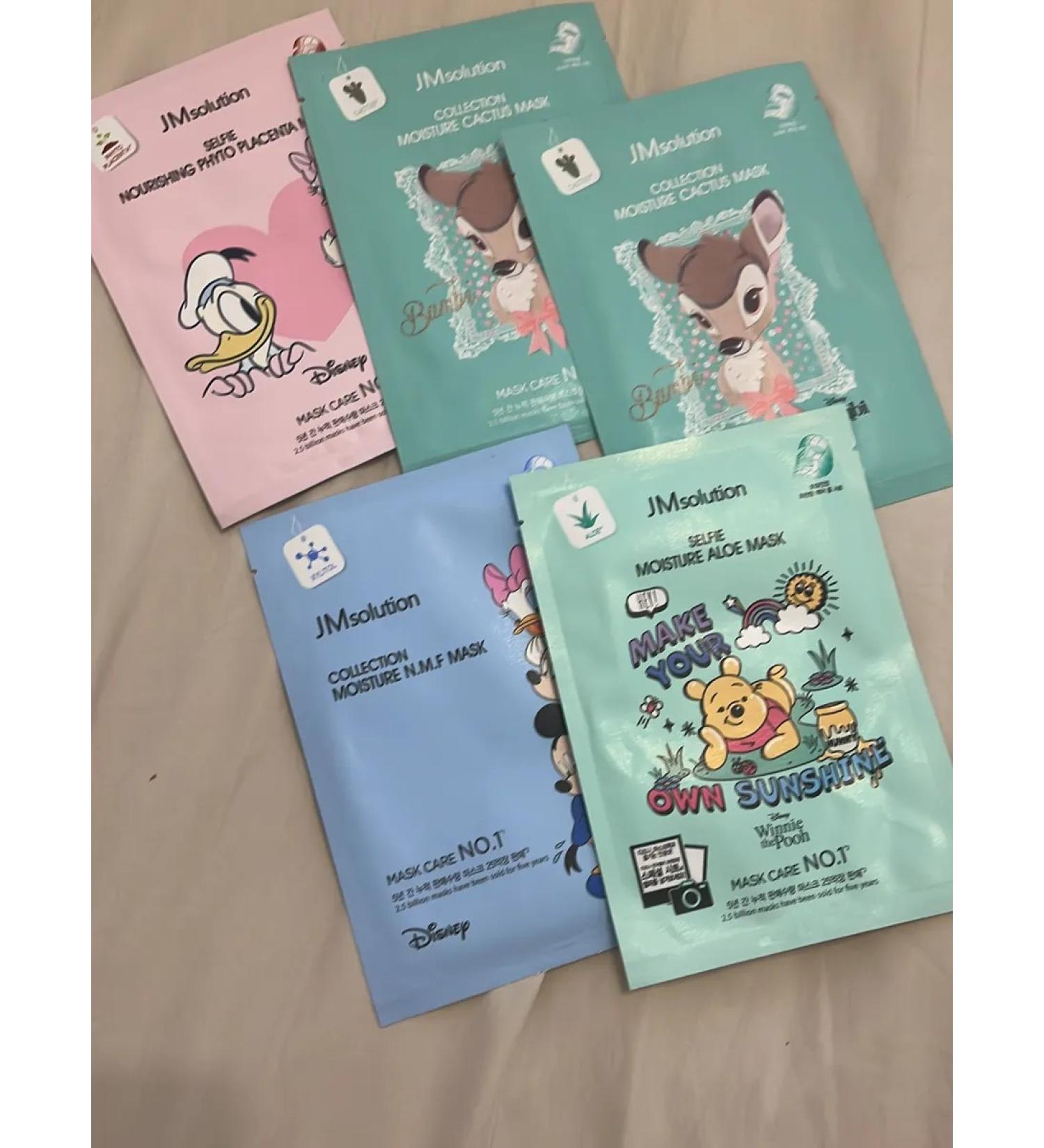 Jmsolution Facial masks fabric set 10 pieces Disney - Buy Online on GoSupps.com