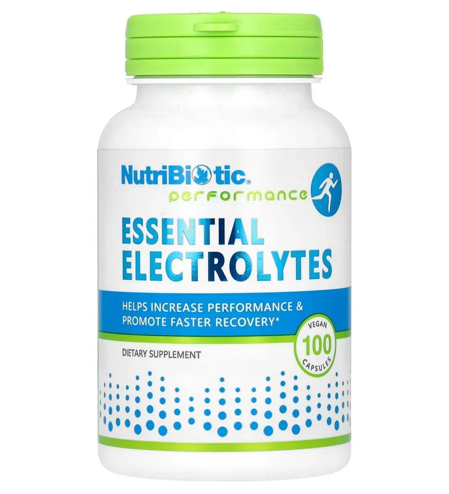 NutriBiotic Irreplaceable electrolytes 100 vegan capsules