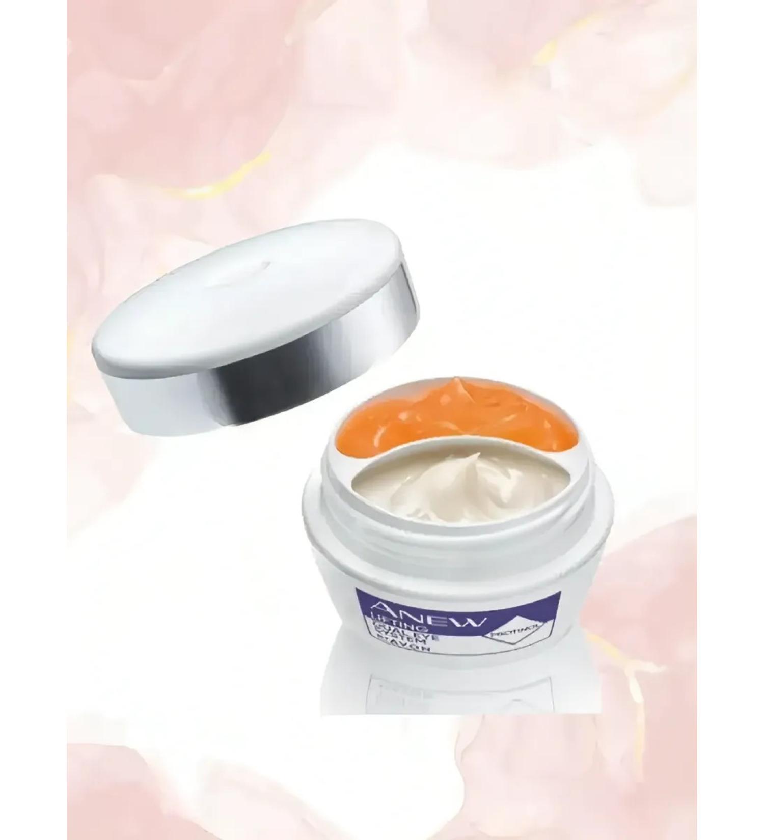 AVON Cream Gel system 2 in 1 for skin around the eyes Platinum