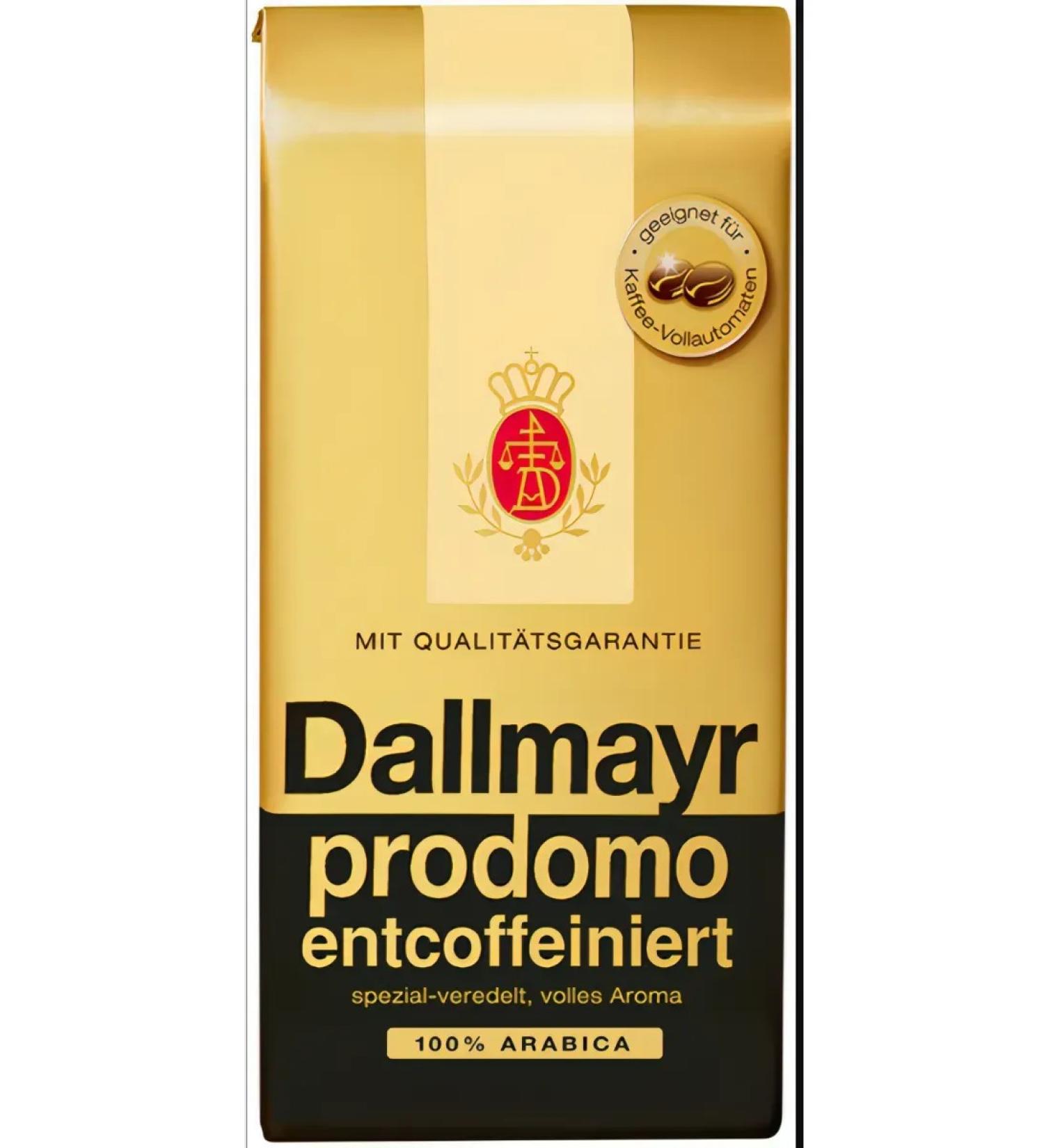 dallmayr Coffee in grain of Dallmeier Produmo Arabica 100% 500 g - Buy Online on GoSupps.com