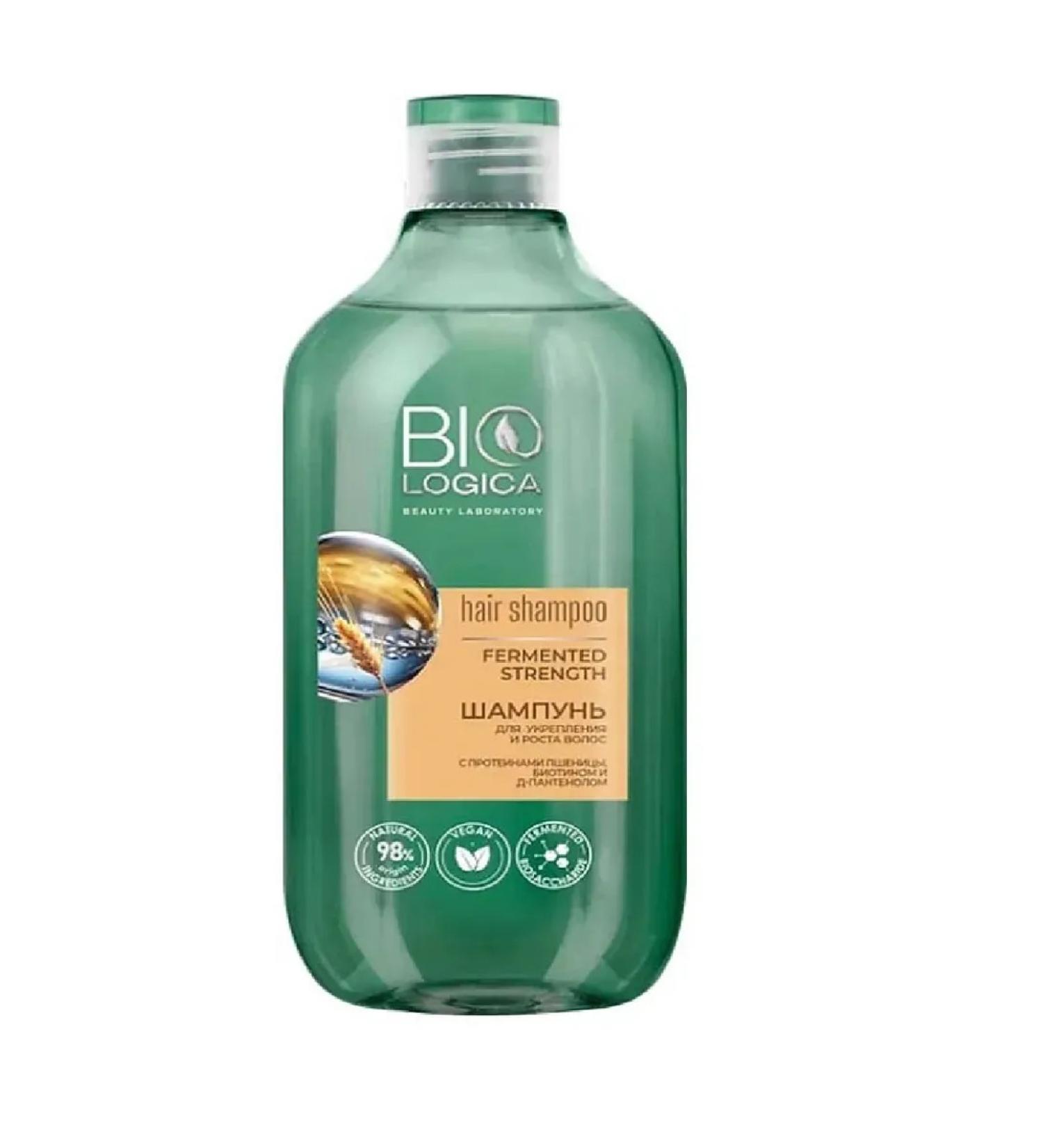 BIOLOGY Shampoo for strengthening and growth Fermented Strength 500 ml