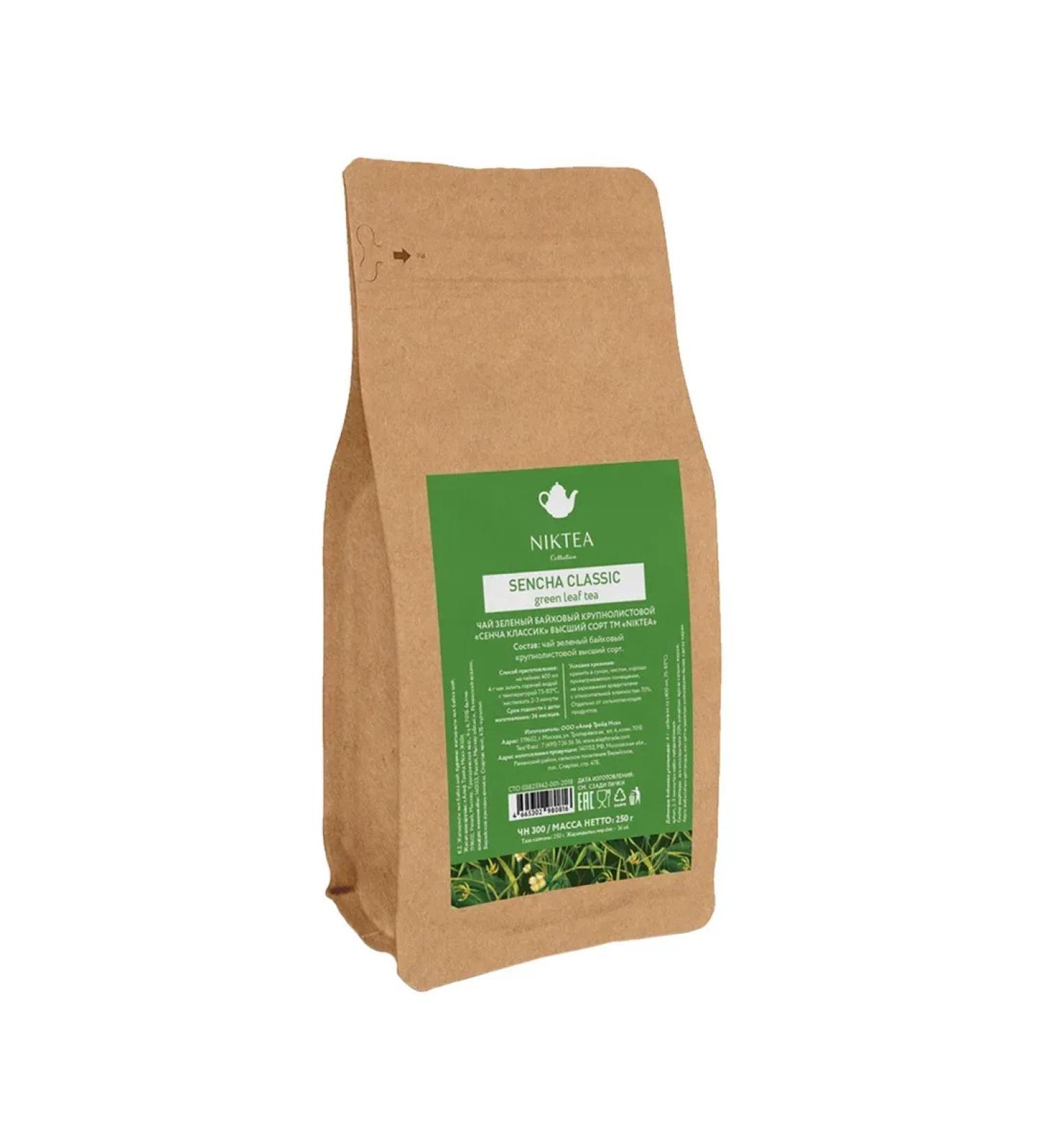NIKTEA Leaf tea "Sencha Classic" green 250 g TNIKTE -L00002
