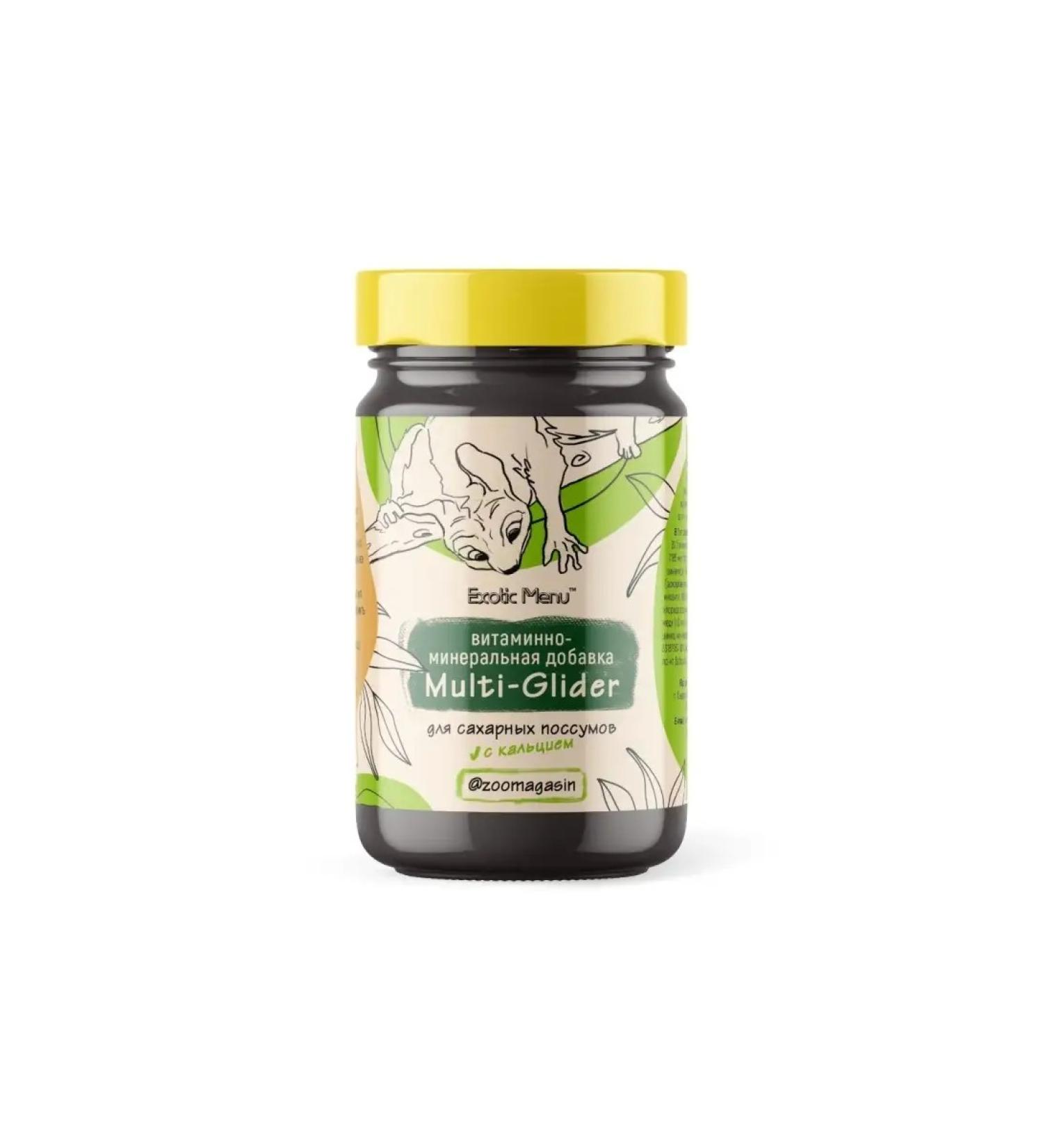 ExoticMenu Multi-Glider additive for sugar pussies with calcium
