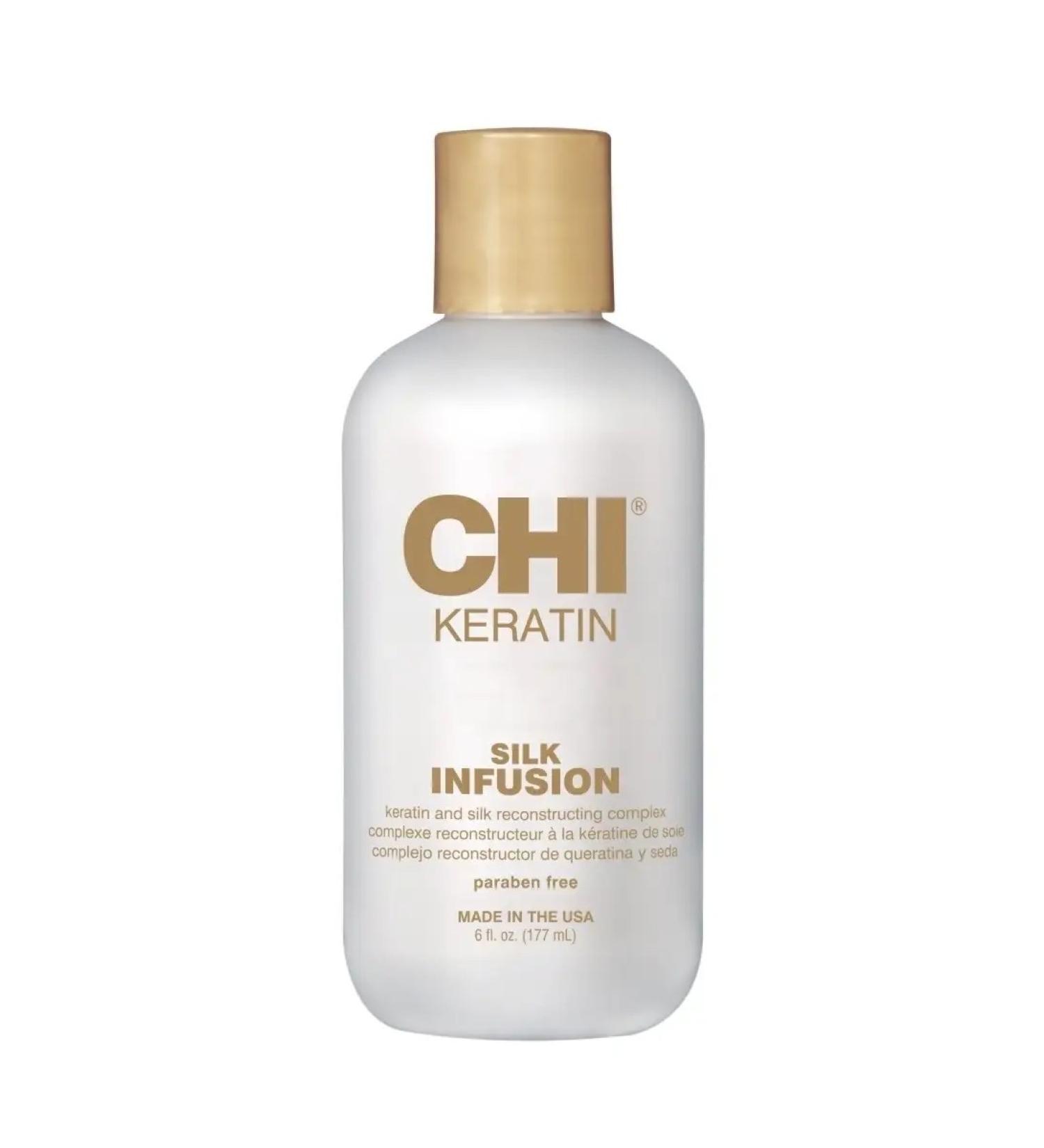 chi Liquid silk with keratin keratin silk infusion 177 ml - Buy Online on GoSupps.com