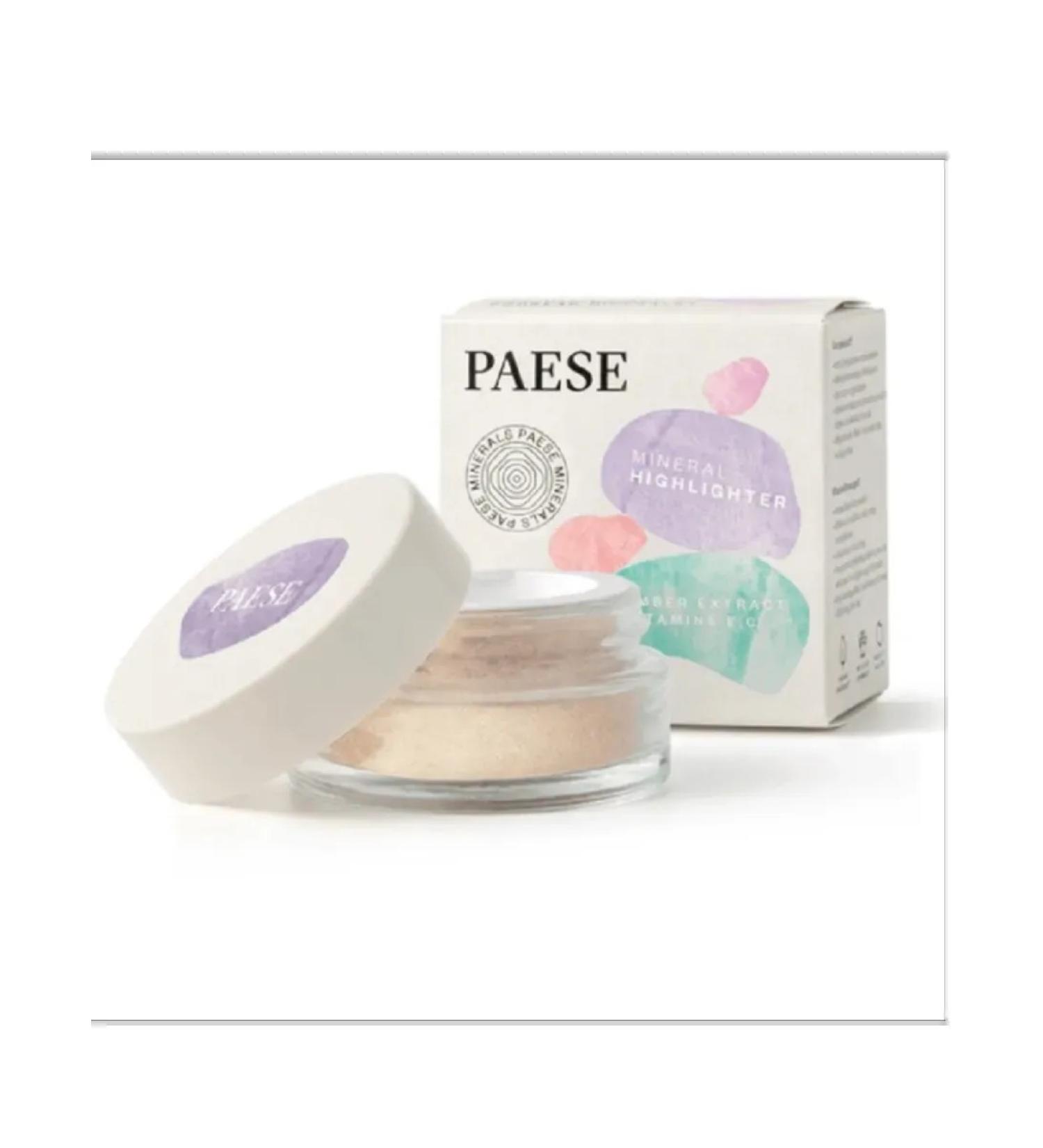 PAESE Minerals Scattered highlighter - 500n Natural Glow shade