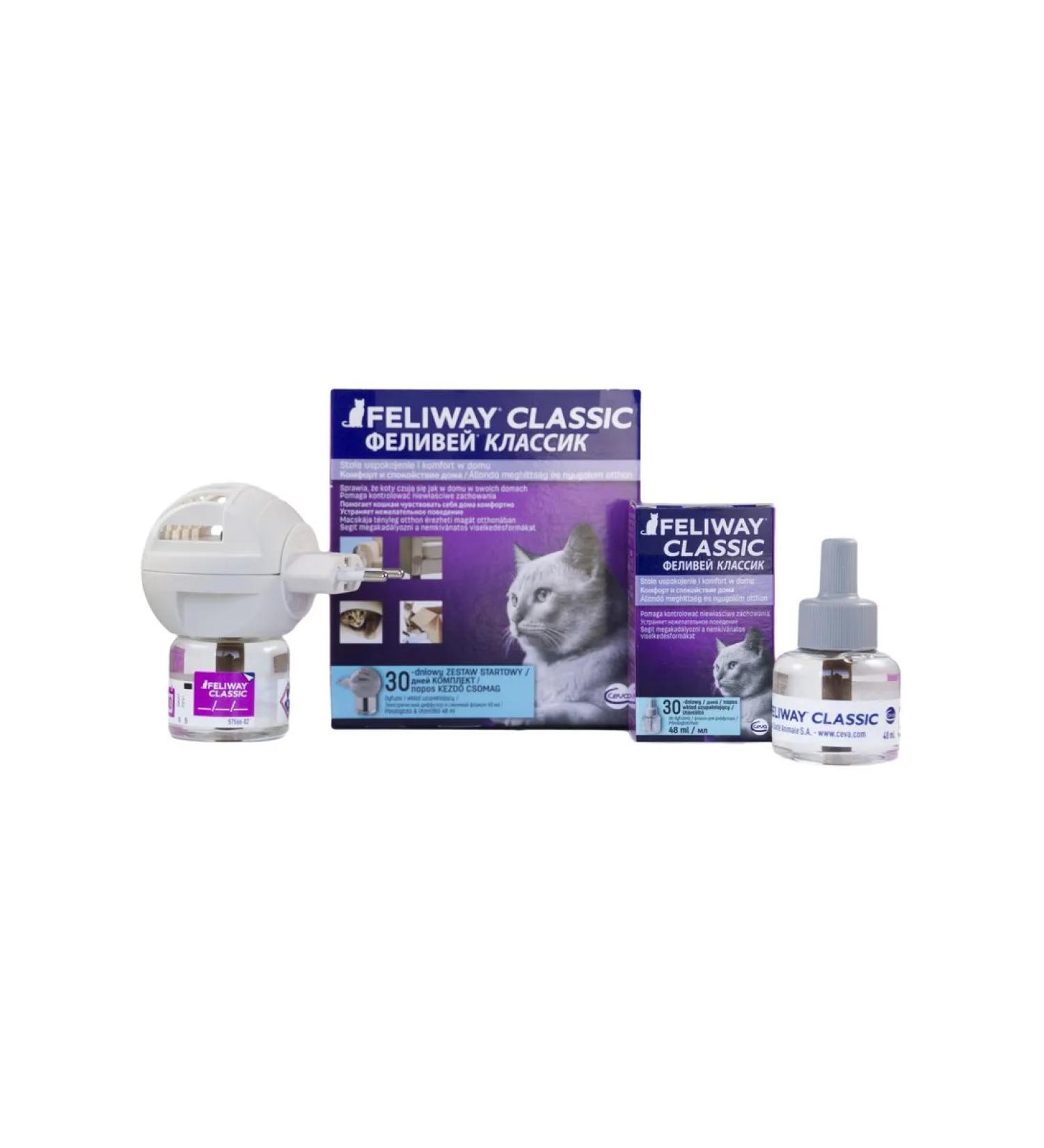 Ceva Feliway pheromones for correcting cat behavior diffuser - Buy Online on GoSupps.com