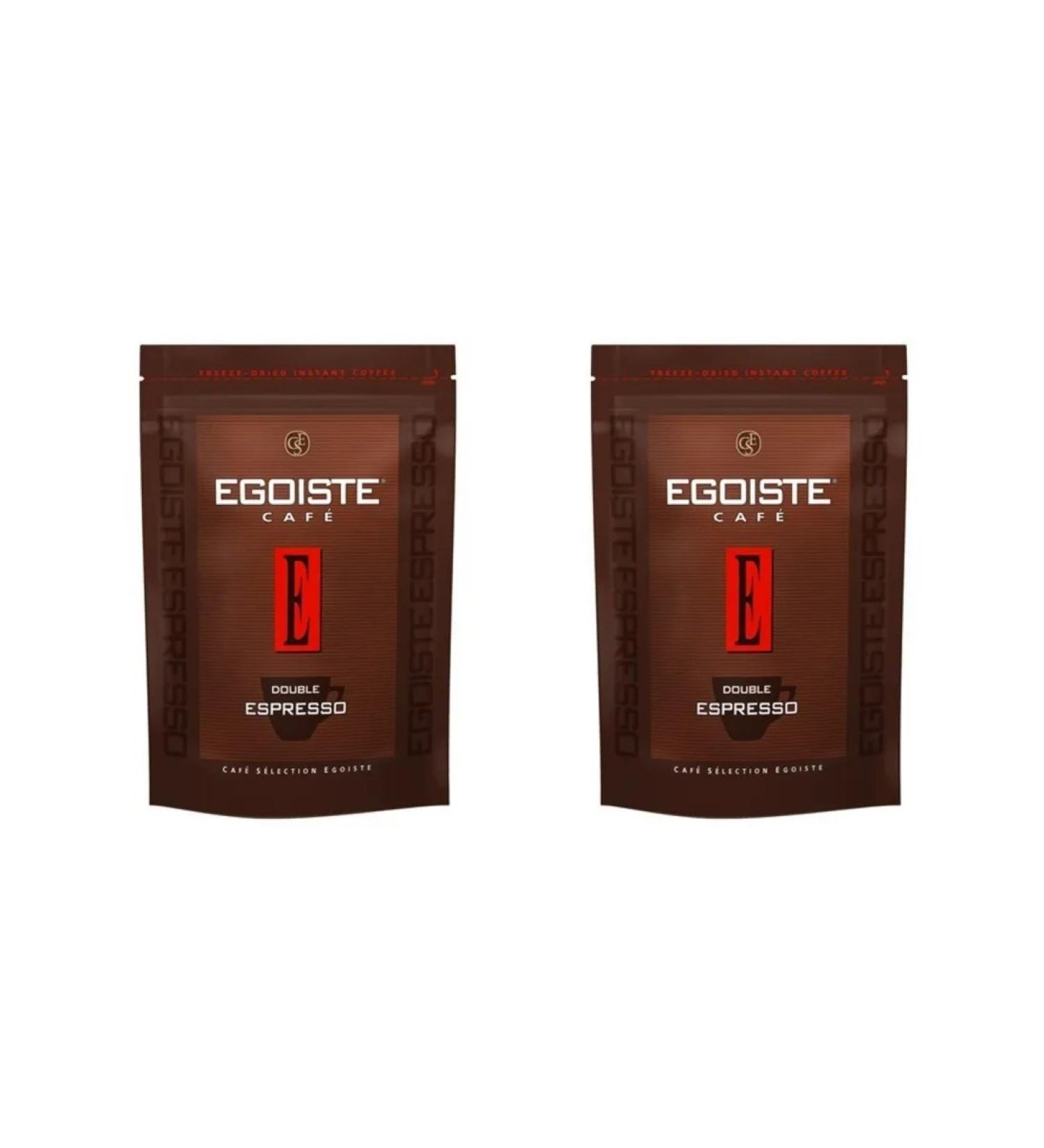 EGOISTE Double Espresso coffee is soluble 70g 2UP - Buy Online on GoSupps.com