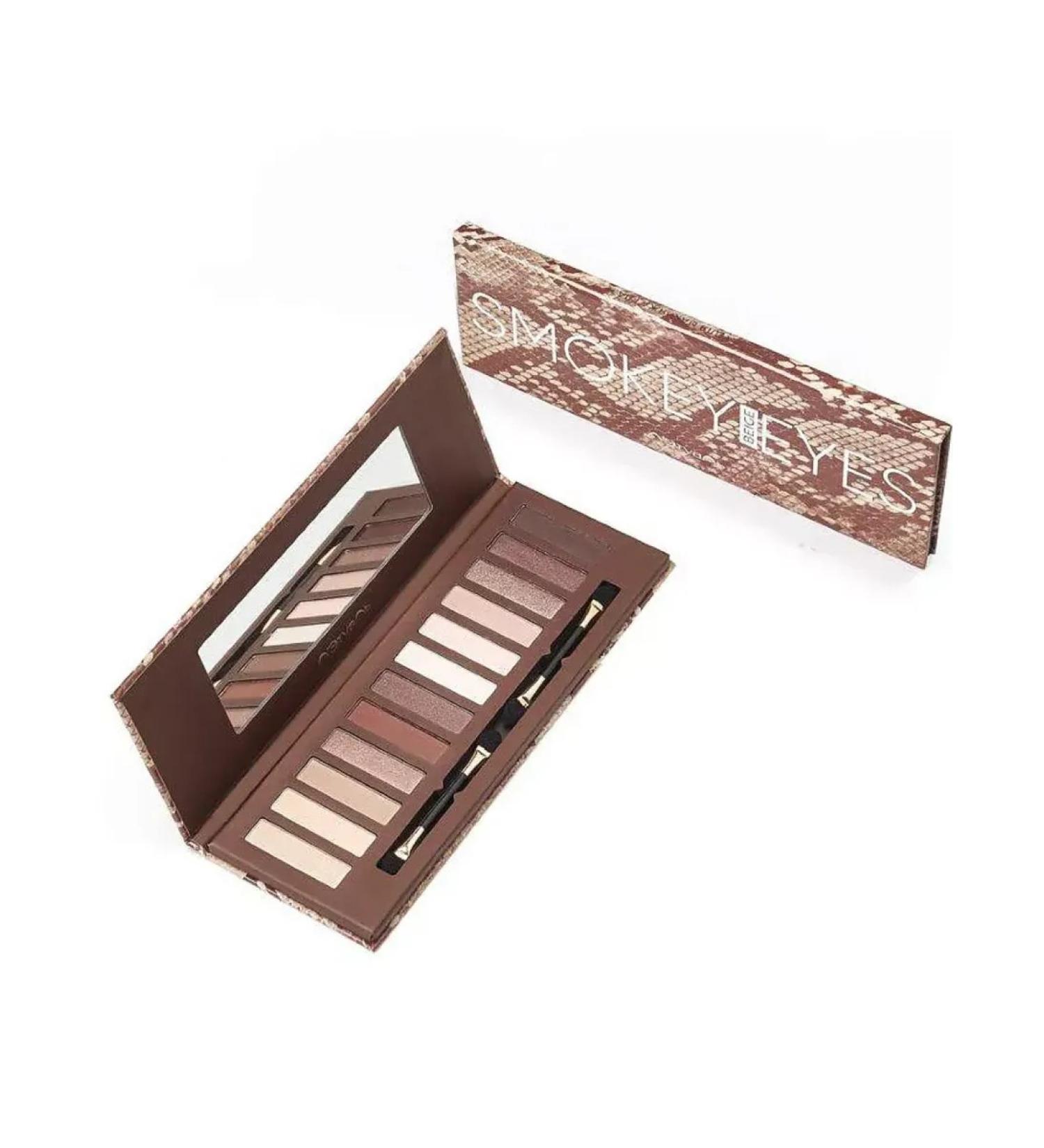 L'ETUAL Palette for eye makeup Smokey Eyes Beige 24 g