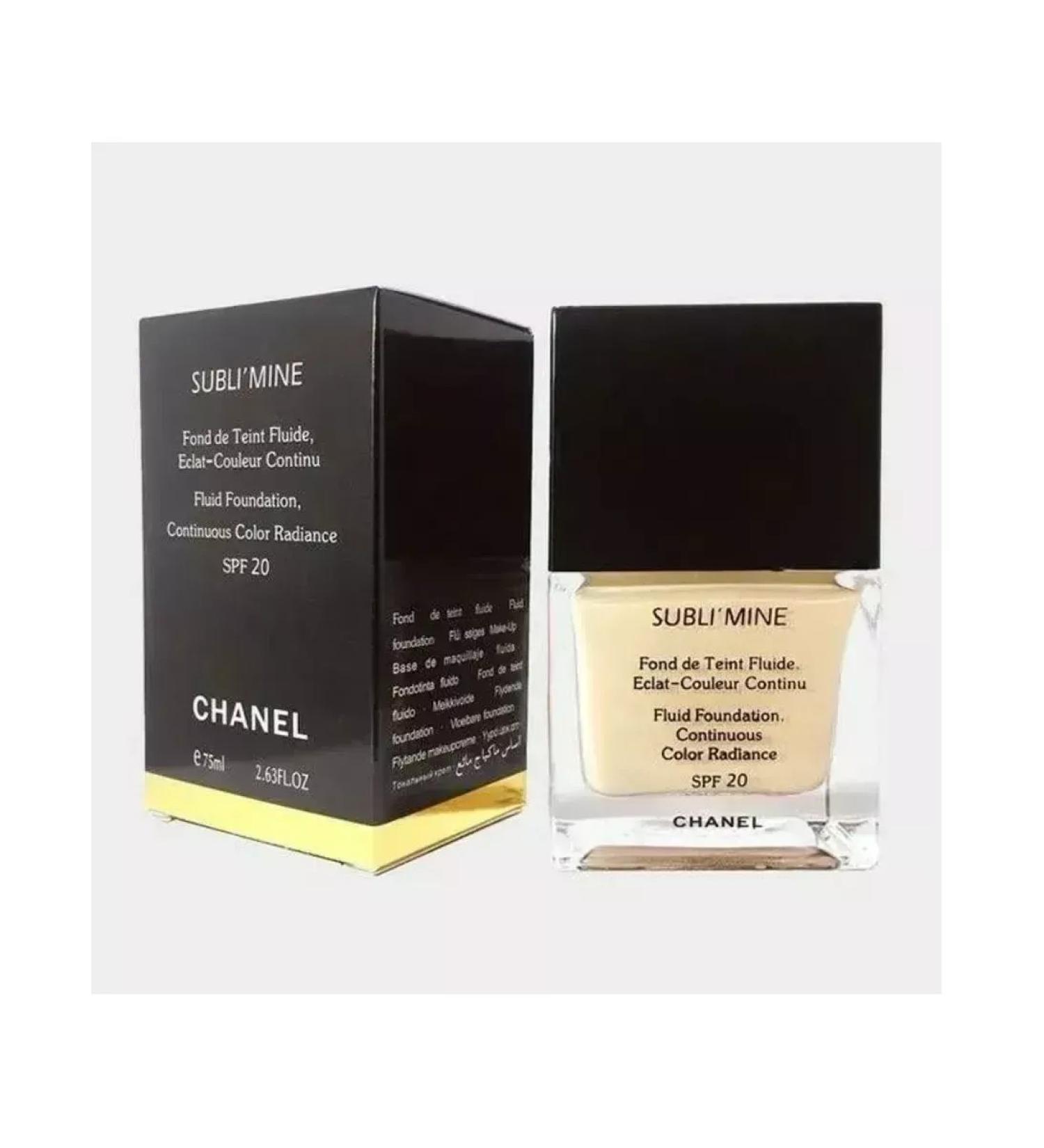 Chanel Tonal cream Fluid Sublimine tone 104 - Buy Online on GoSupps.com