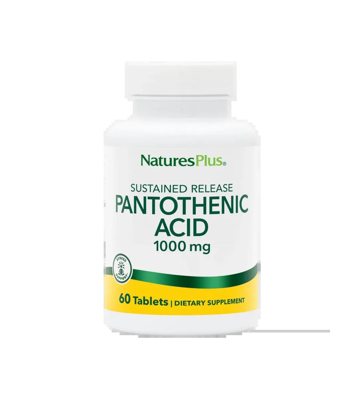 Natures Plus pantotenic acid 1000 mg - Buy Online on GoSupps.com