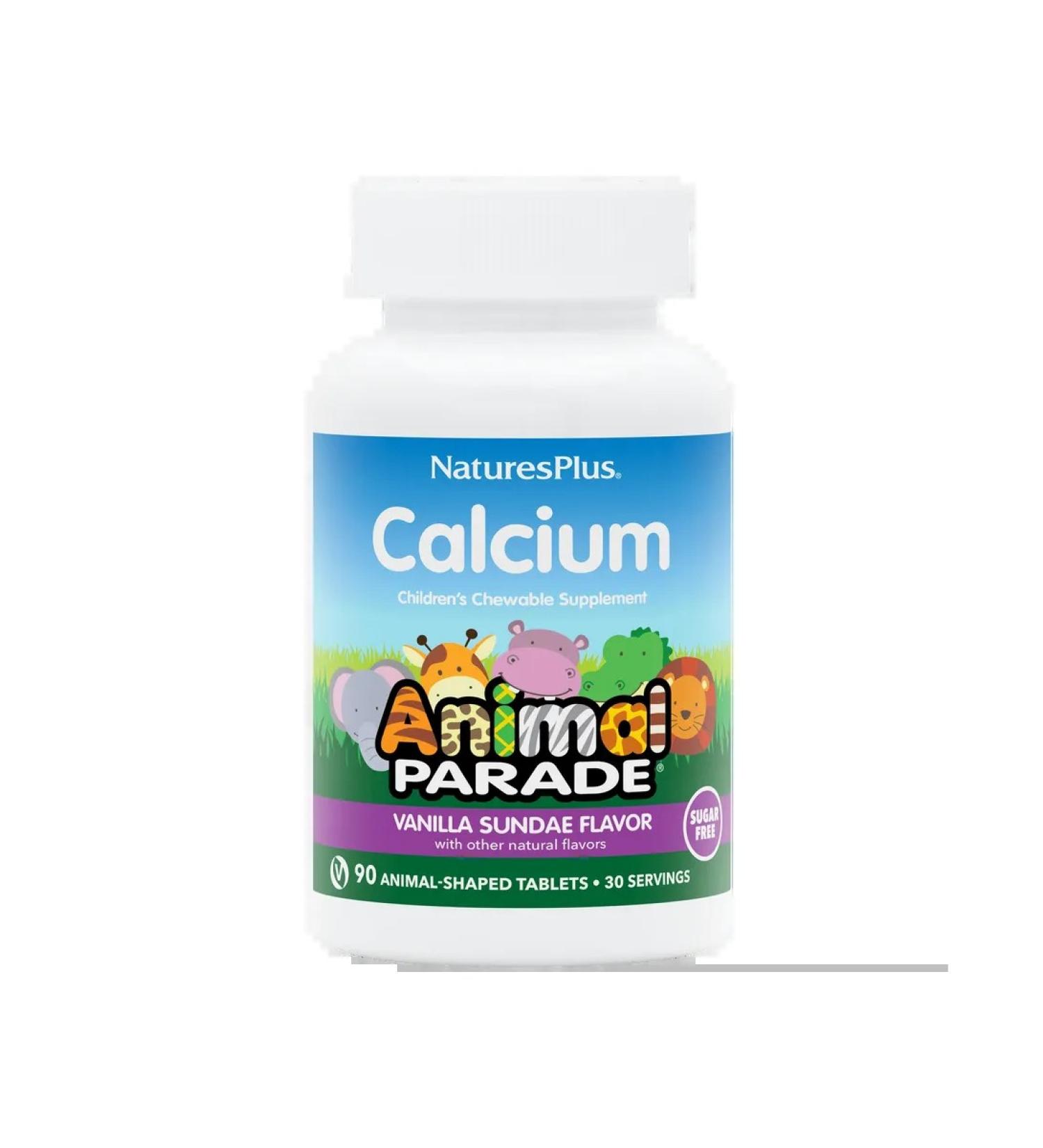 Natures Plus Calcium for children 90 chewing tablets - Buy Online on GoSupps.com