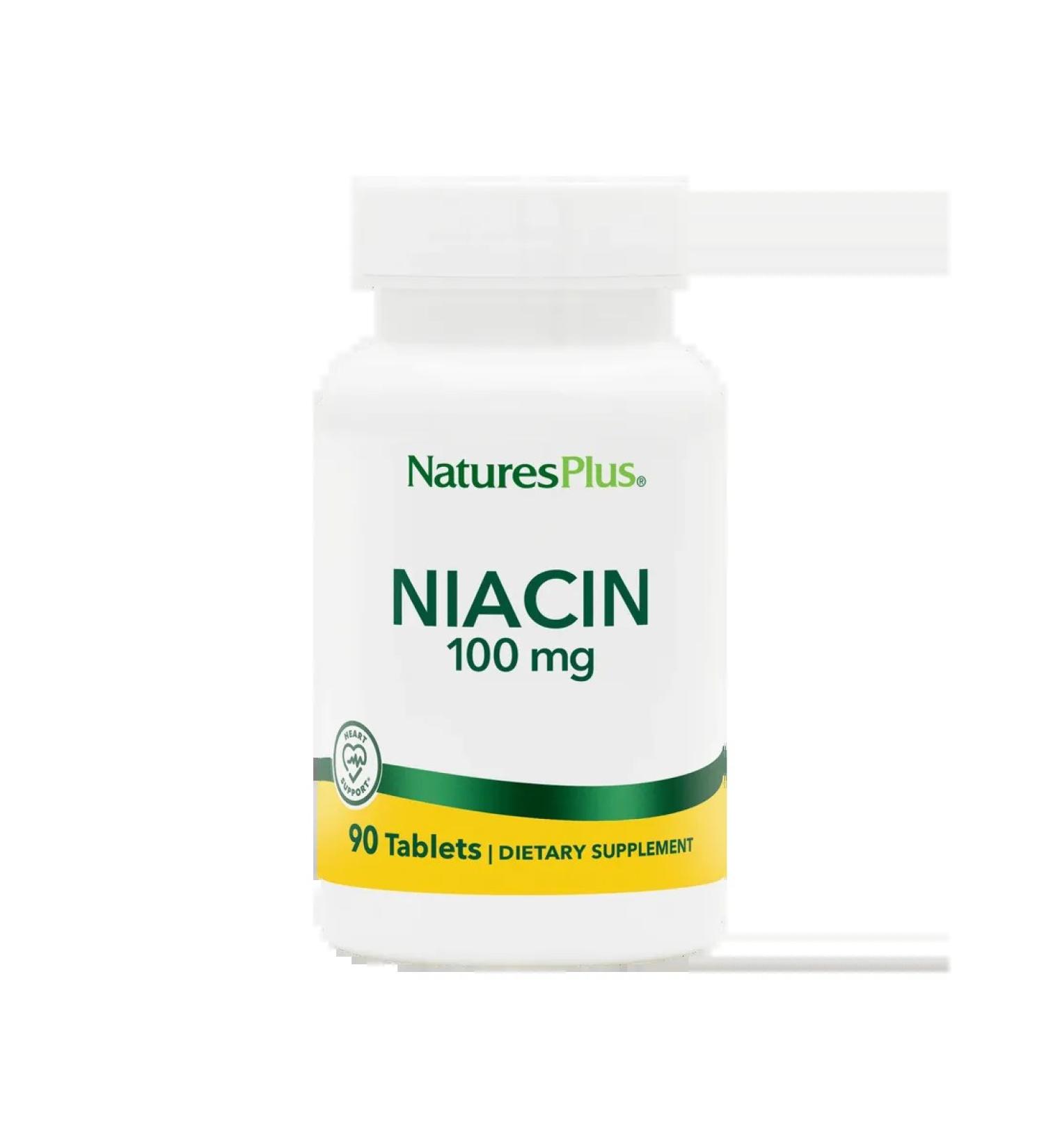 Natures Plus niacin 100 mg - Buy Online on GoSupps.com