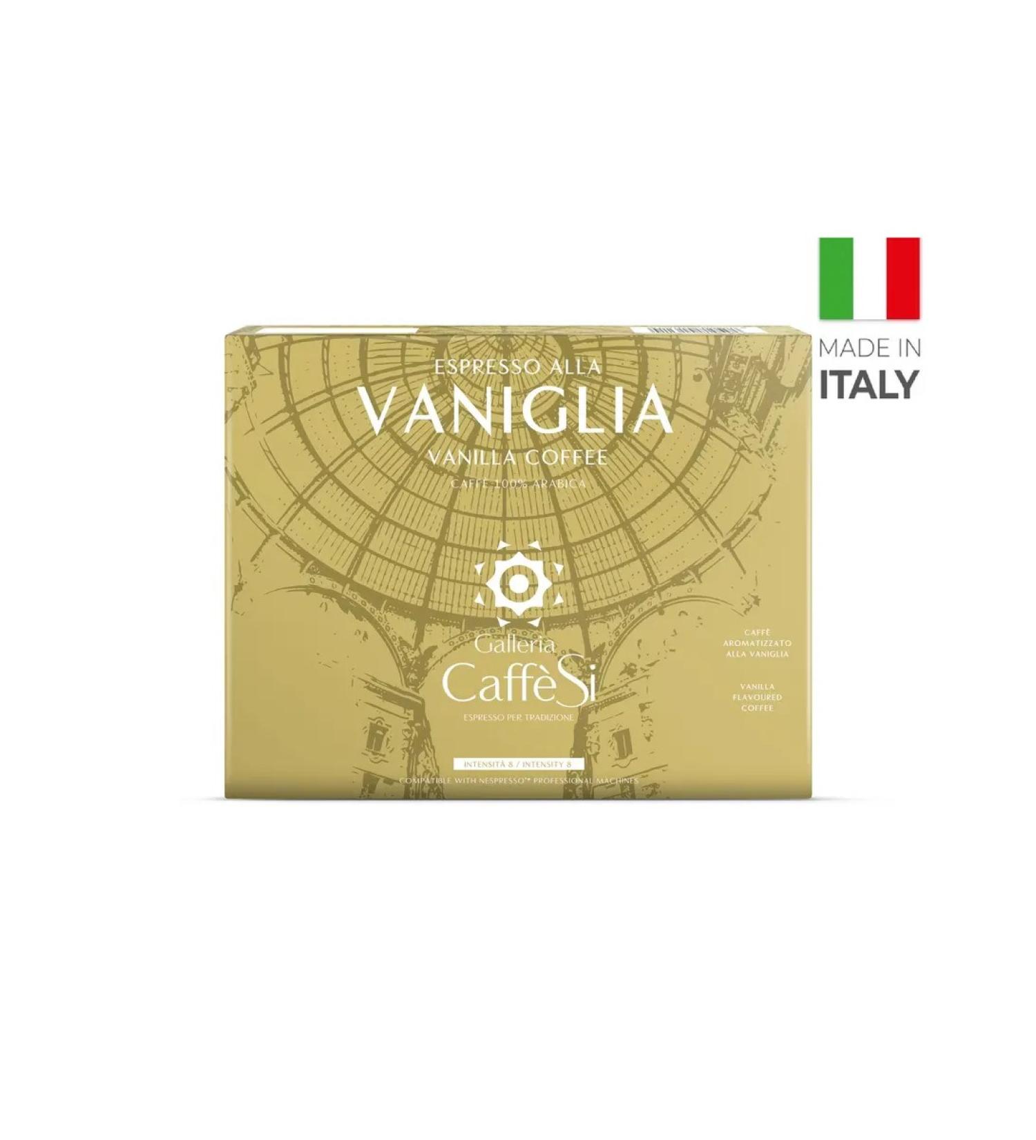 Capsules Caffesi Vaniglia Nespresso Professional 50 pcs - Buy Online on GoSupps.com