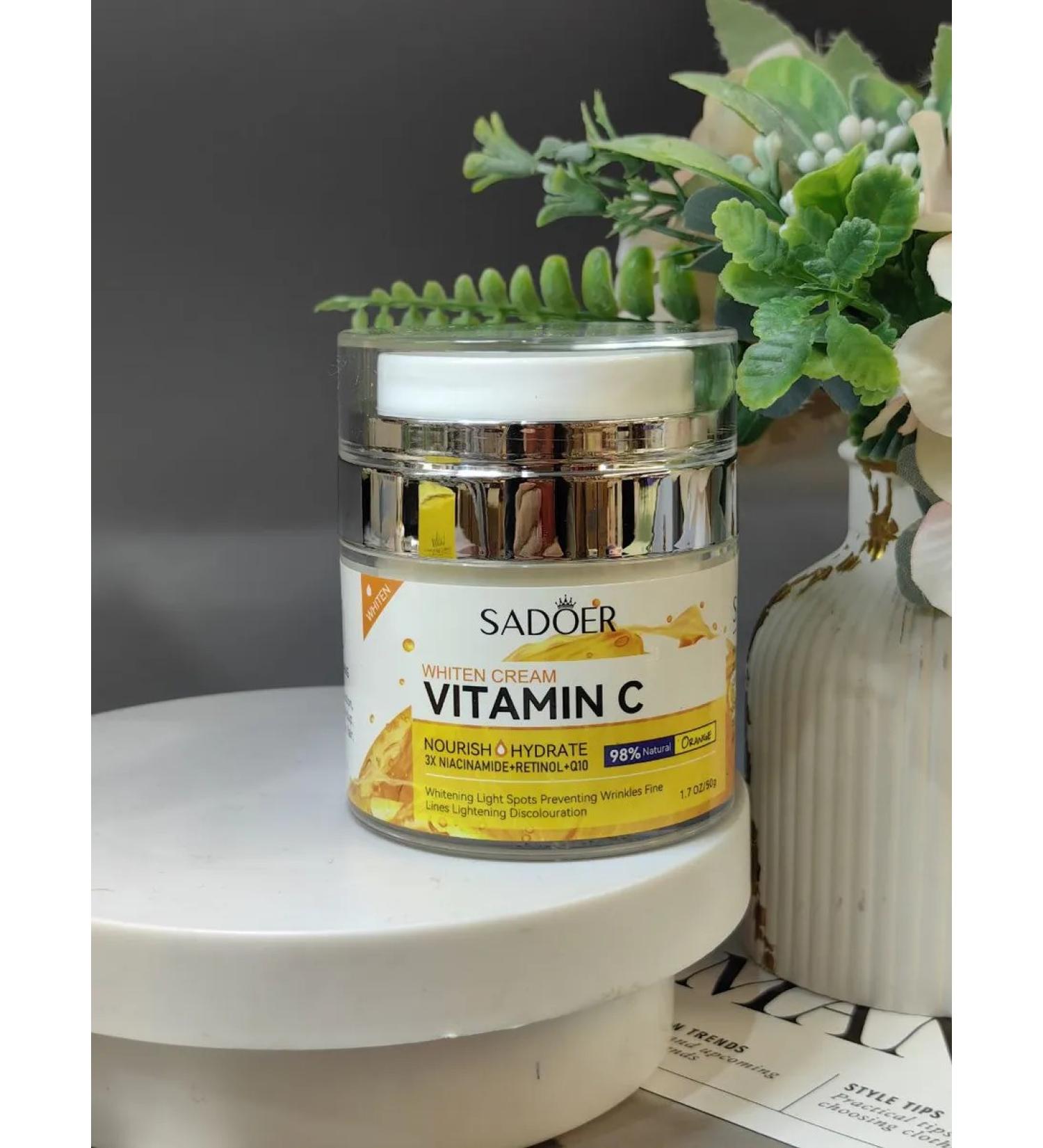 Bleaching face cream of body sadoer - Buy Online on GoSupps.com