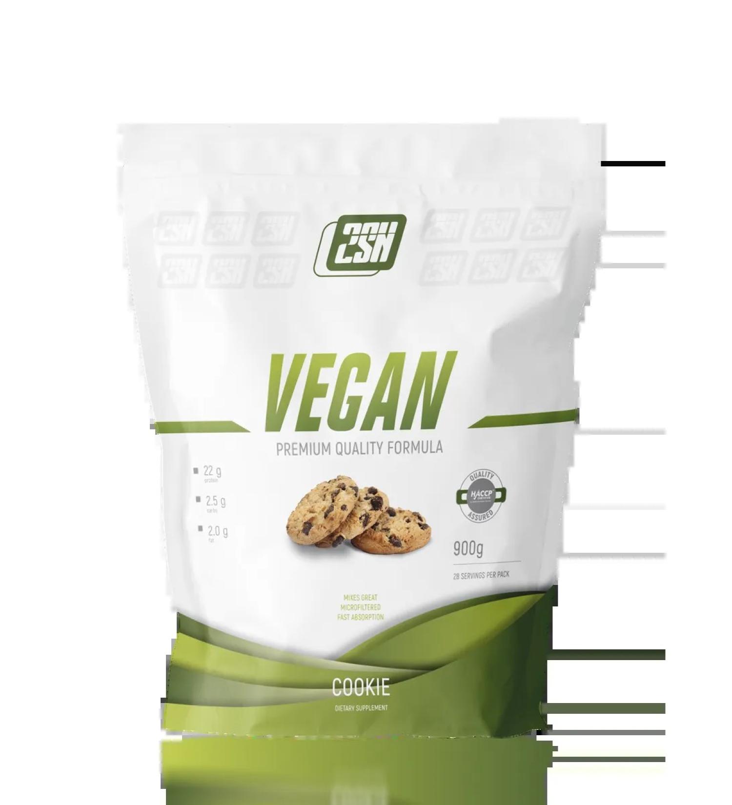 2SN Vegan plant protein Vegan Protein 900G cookies