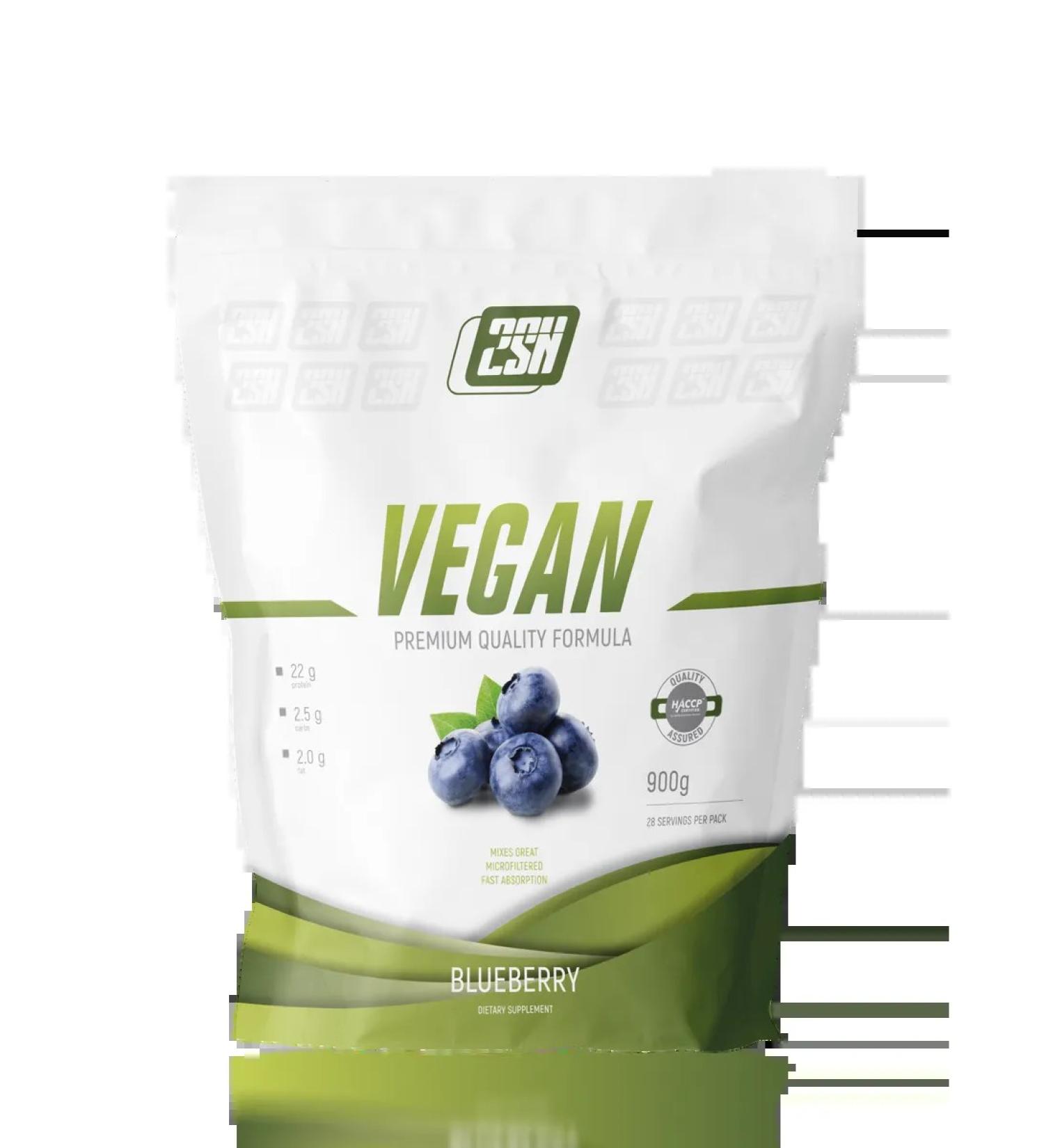 2SN Vegan plant protein Vegan Protein 900g blueberries
