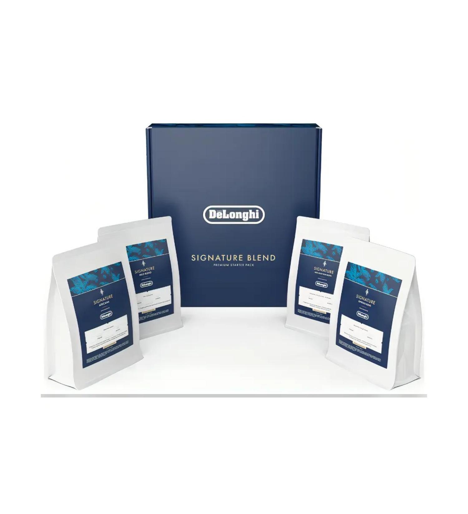 Delonghi Coffee Signature Coffee Premium Starter Pack 4x250 g - Buy Online on GoSupps.com