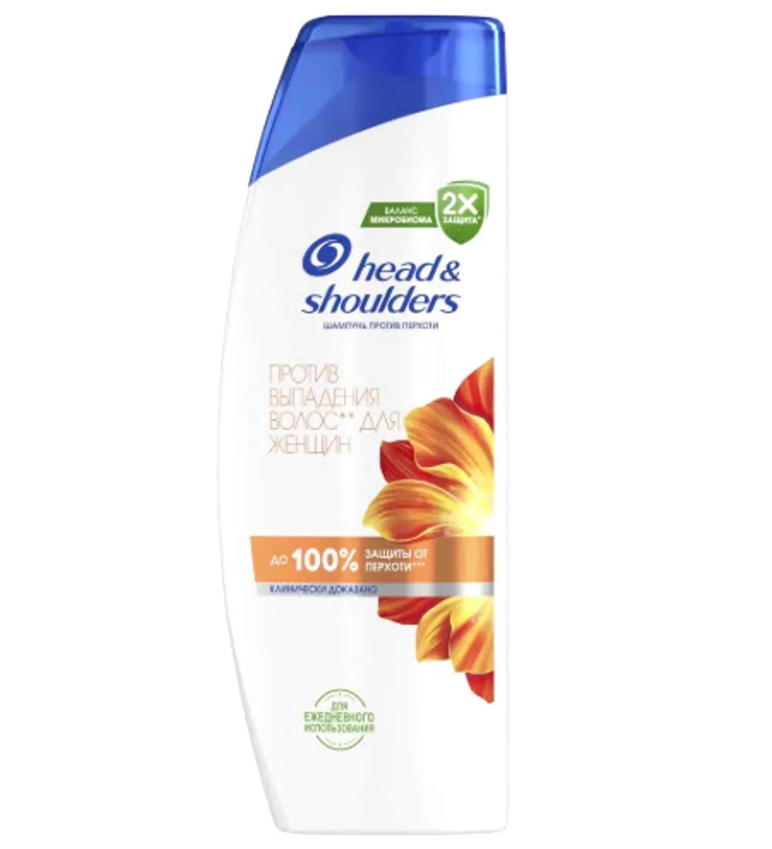 Head&Shoulders Shampoo against dandruff and hair loss for women 400 ml