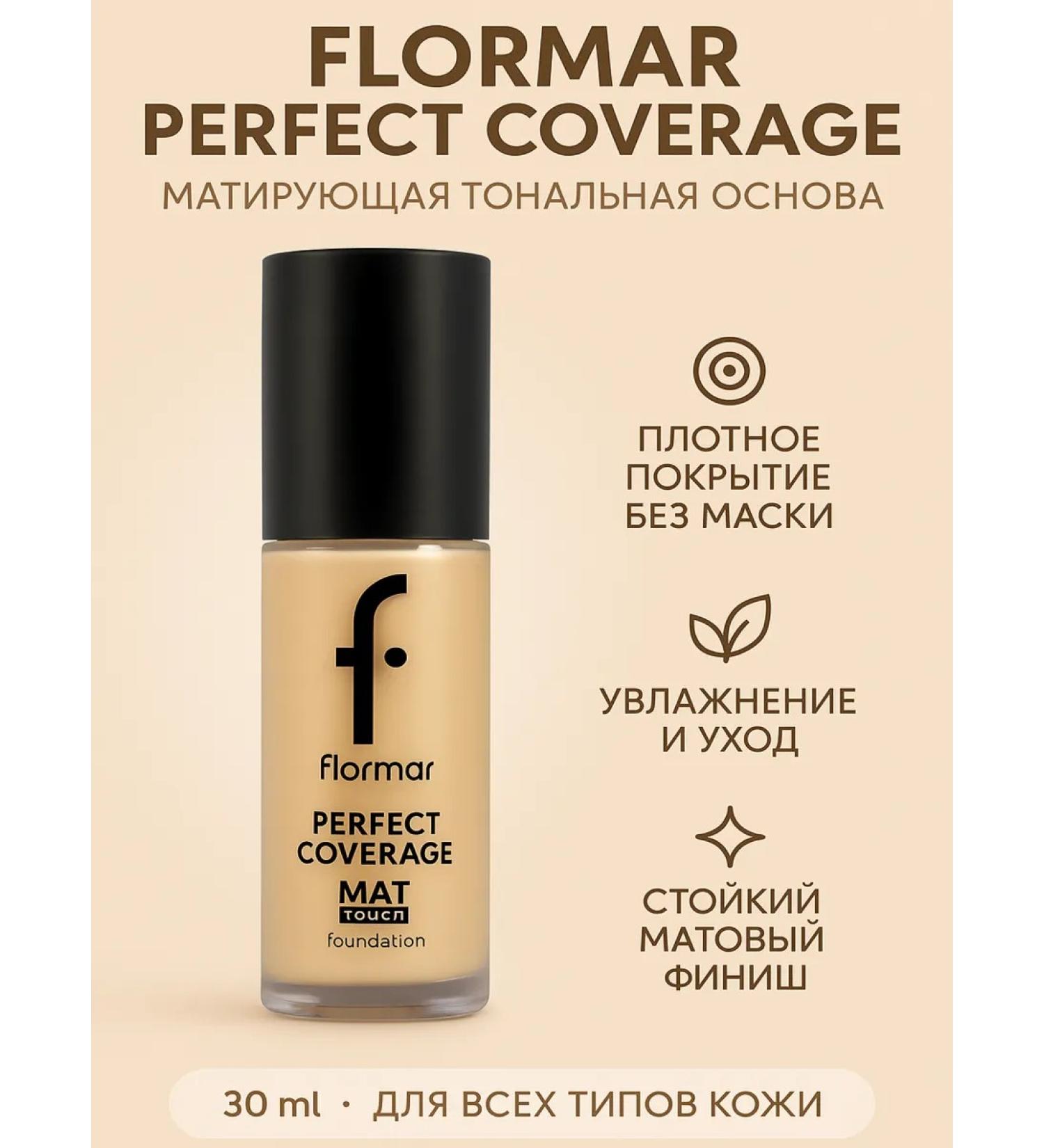 Tonal face cream matting persistent 303 Flormar