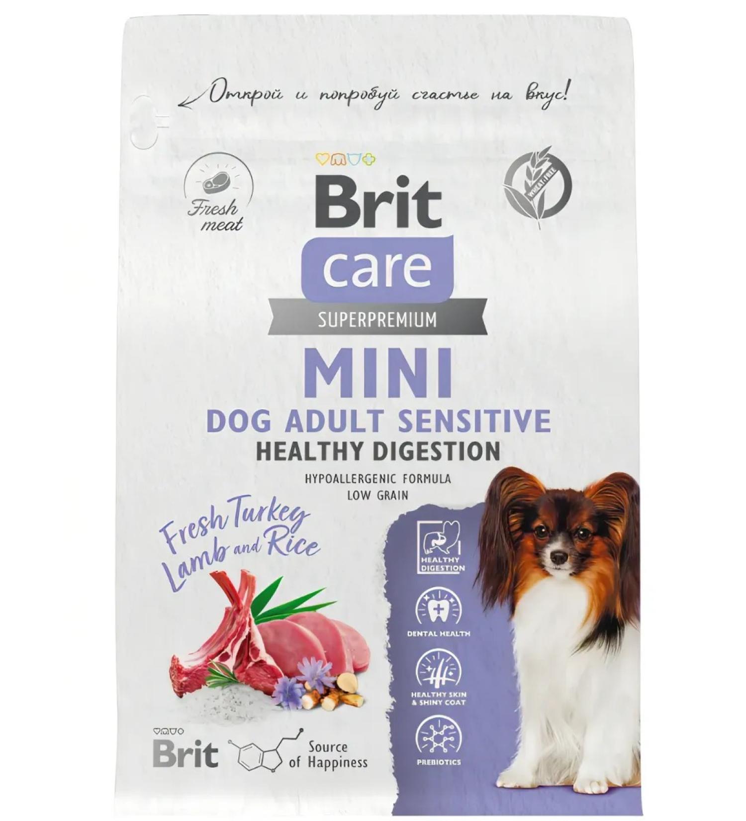 Brit Care British feed for dogs mini derzes Sensitive 400g - Buy Online on GoSupps.com