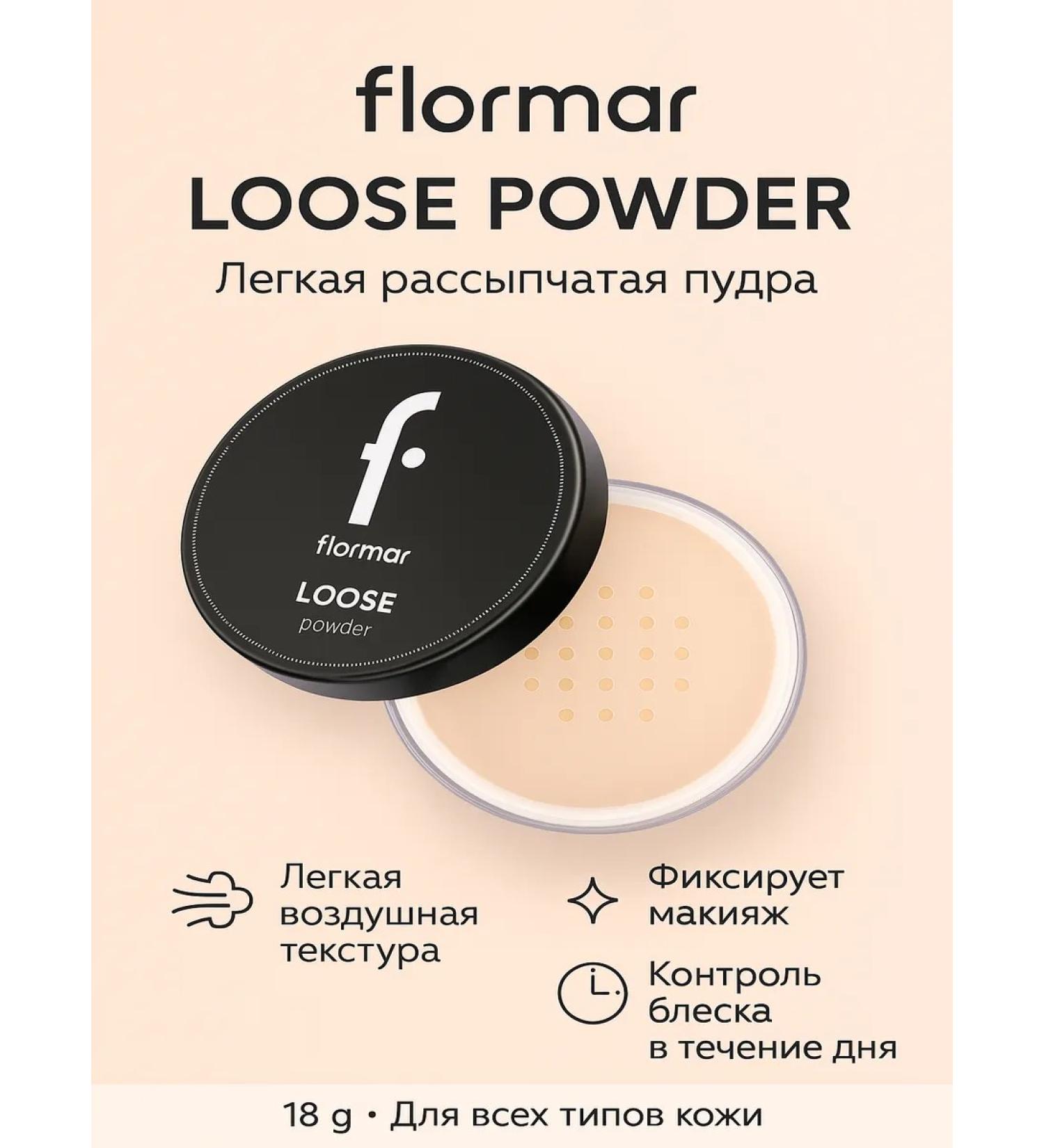Facial powder crumbly matte finish Flormar