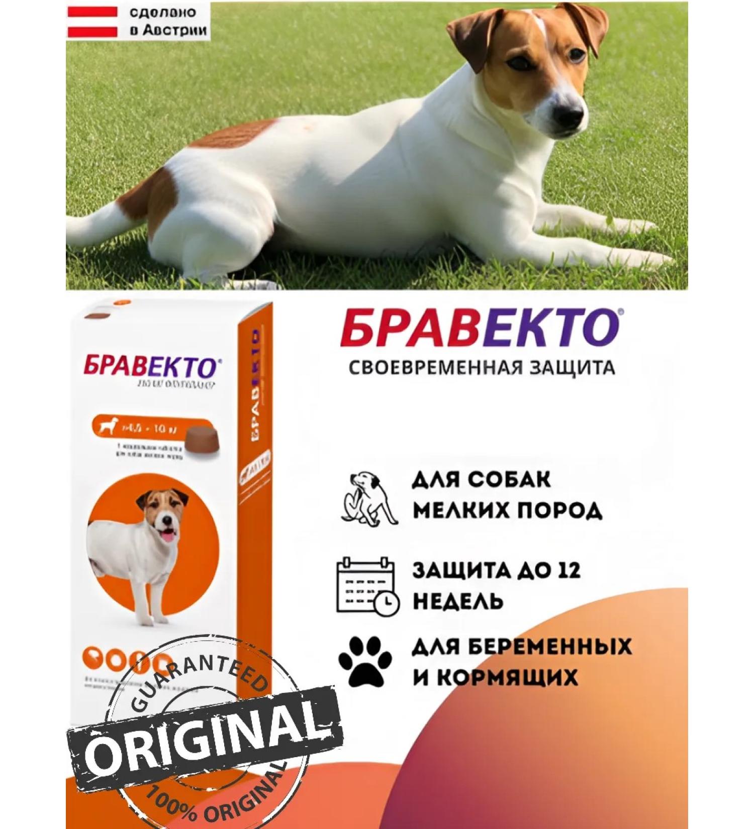 bravecto from fleas and ticks for dogs 4.5-10 kg