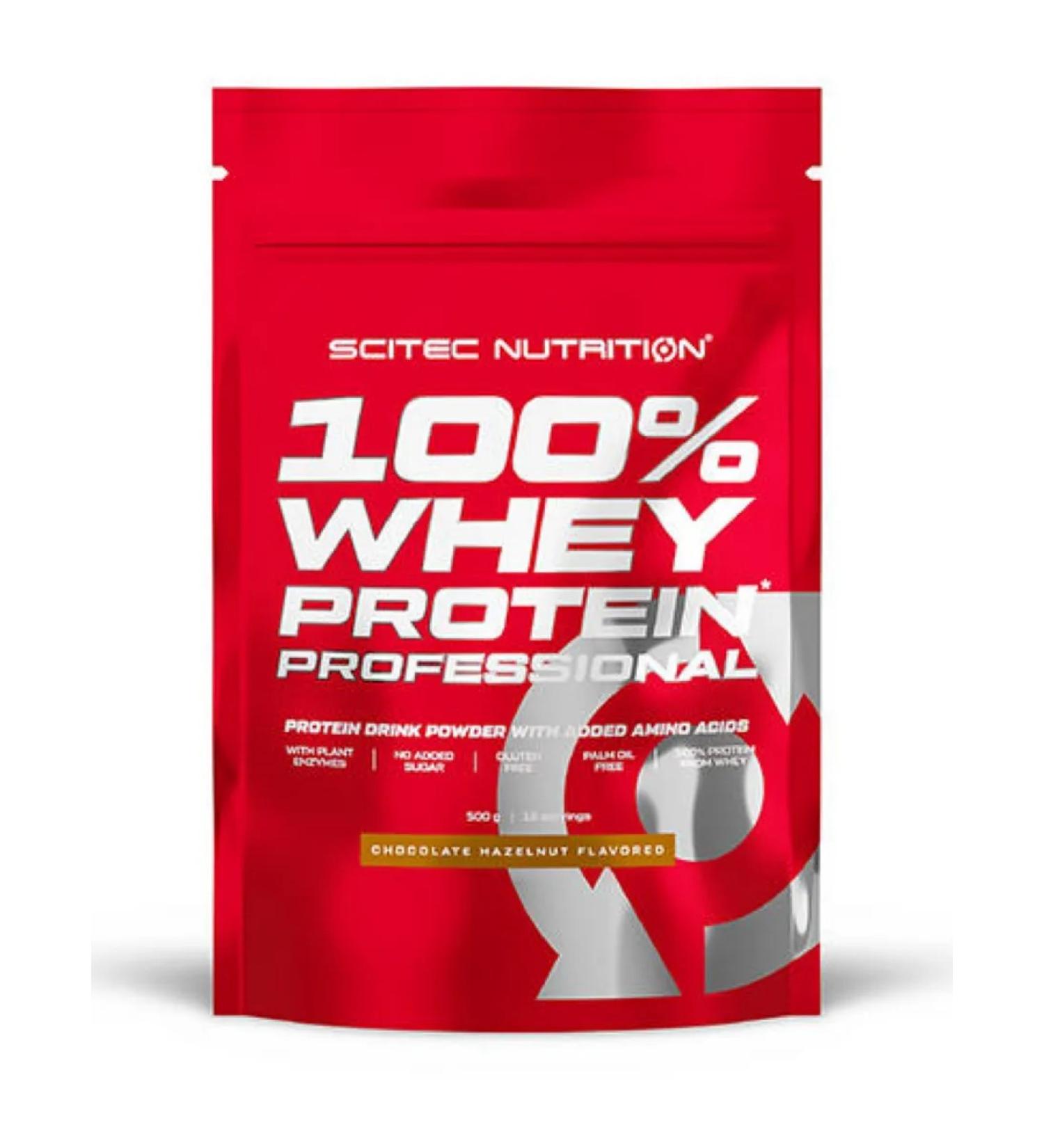 Scitec Nutrition Whey -coil protein Scitec Whey Protein 500 g shock hazelnuts - Buy Online on GoSupps.com