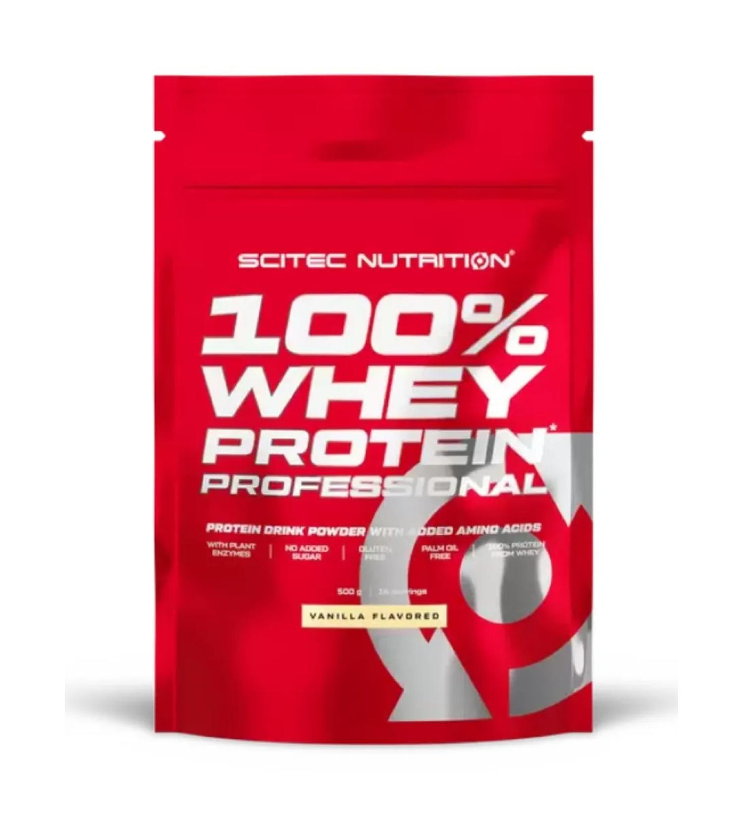Scitec Nutrition Whey -current protein Scitec Whey Protein 500 grams vanilla - Buy Online on GoSupps.com