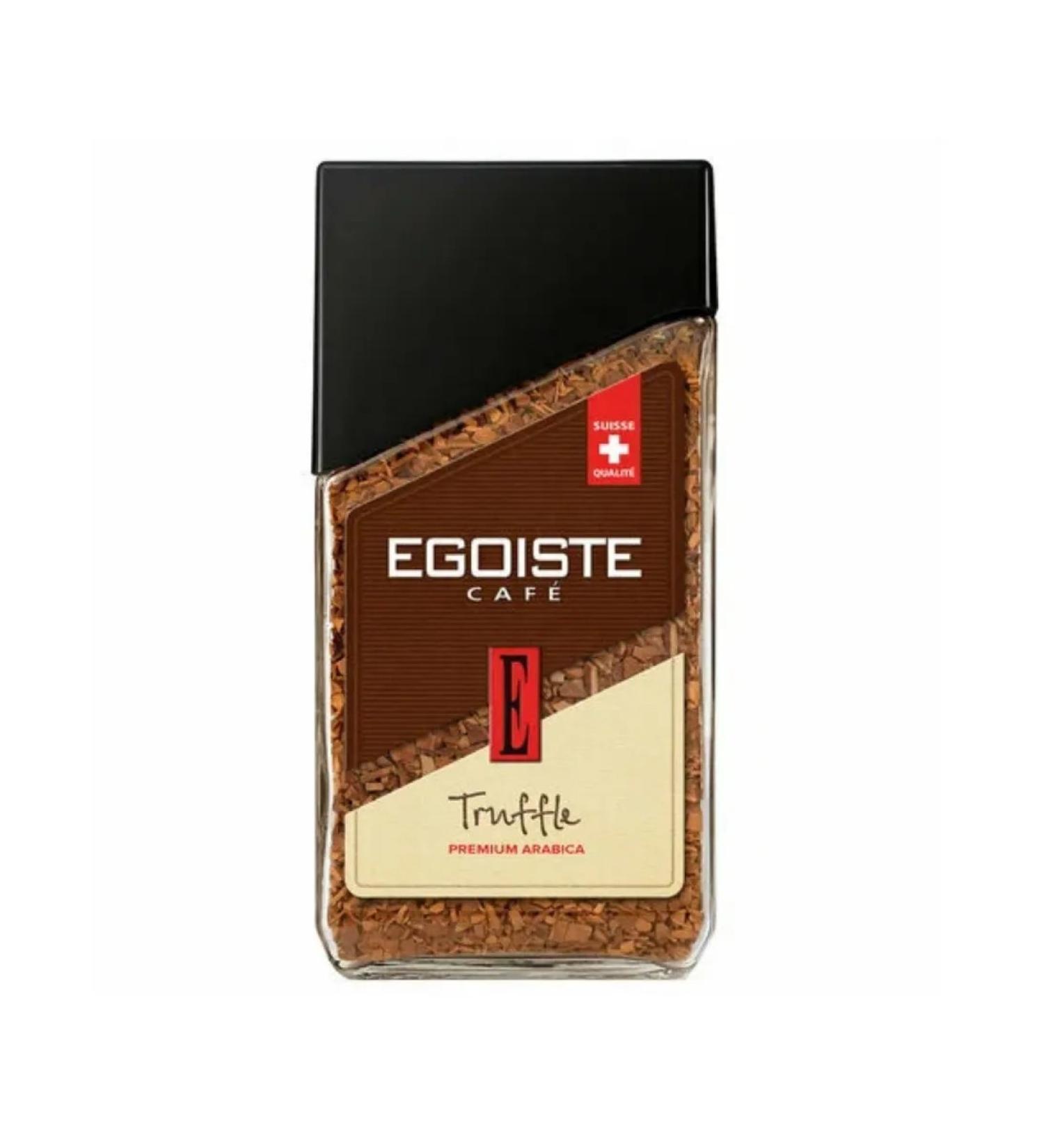 EGOISTE Noir Coffee soluble sublimated Truffle 95 g - Buy Online on GoSupps.com