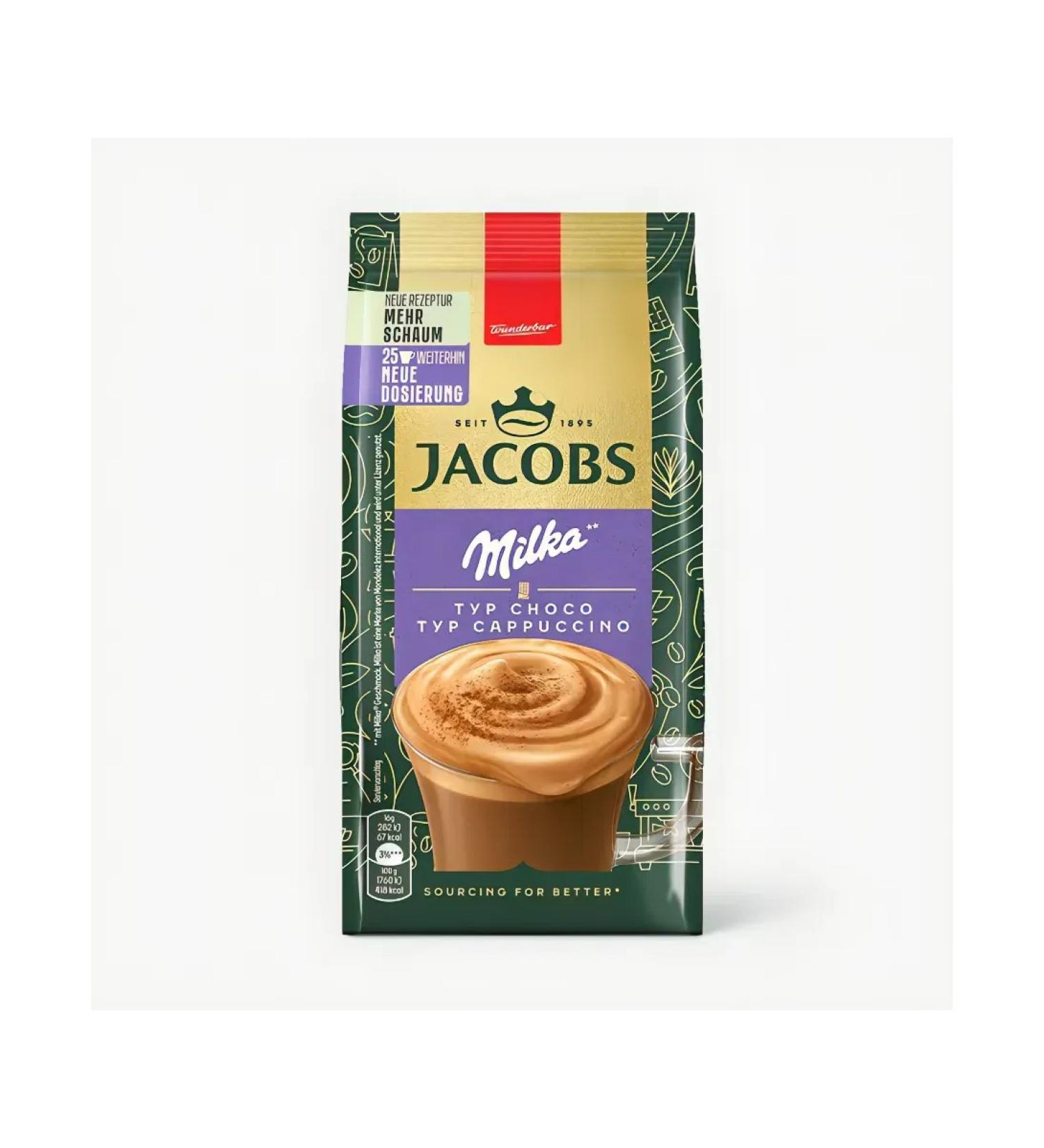 JACOBS Instant coffee Jacobs Cappucino Choco Instant Coffee Drink 400g Netherlands