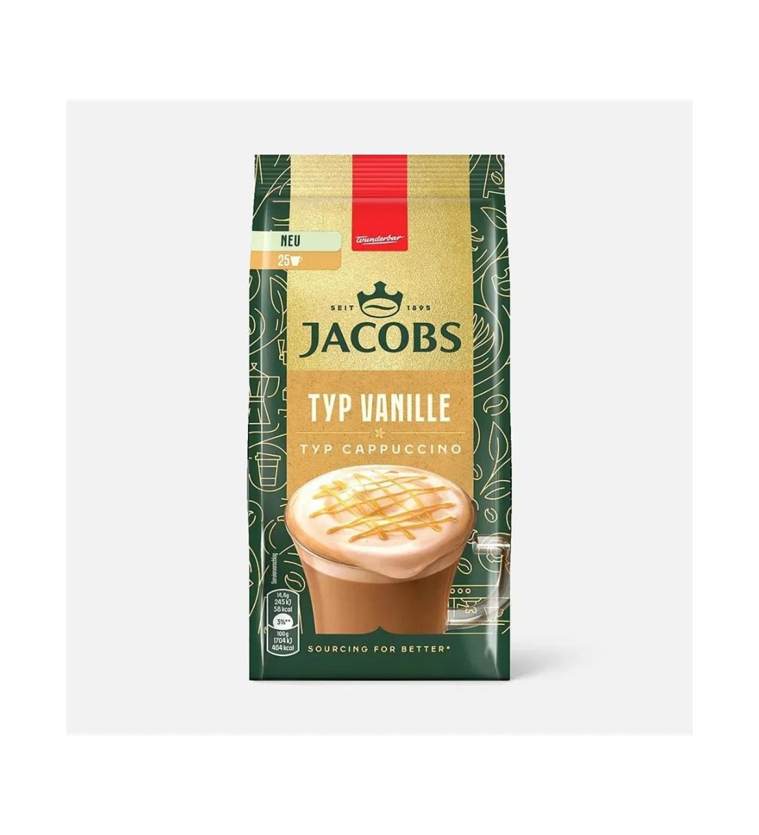 JACOBS Instant coffee Coffee drink soluble Jacobs Cappucino Vanille 360g