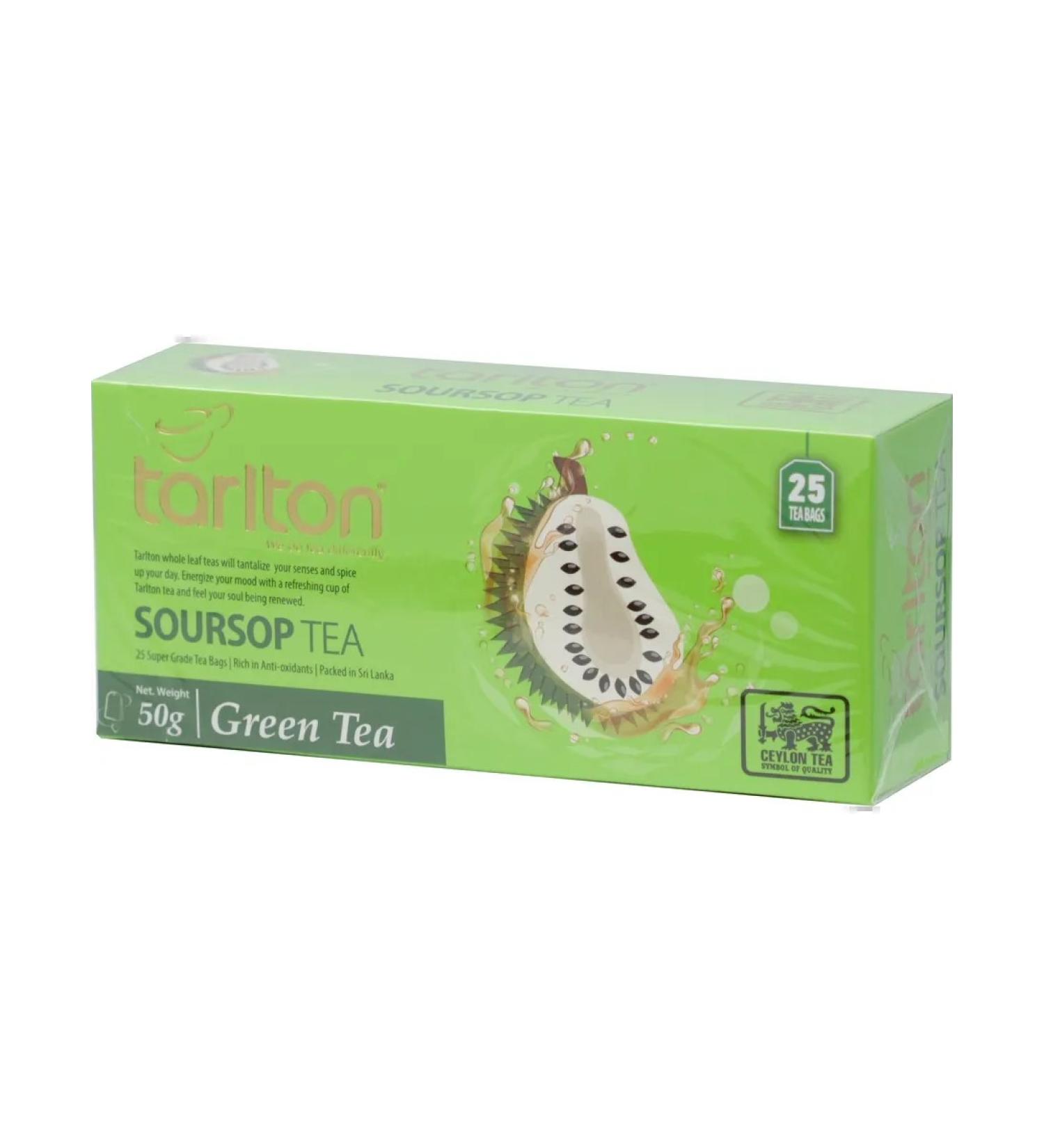 Tarlton Green tea Sausep 25 bags of 2g - Buy Online on GoSupps.com