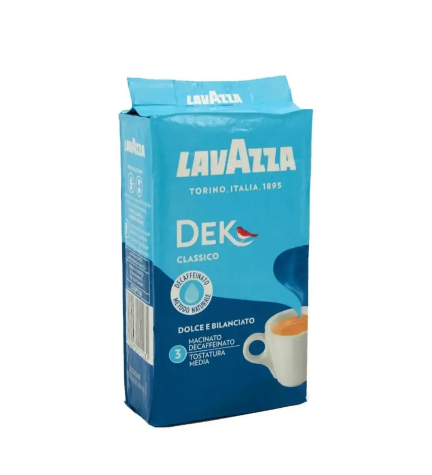 Lavazza Coffee ground de decuffyenato 250g