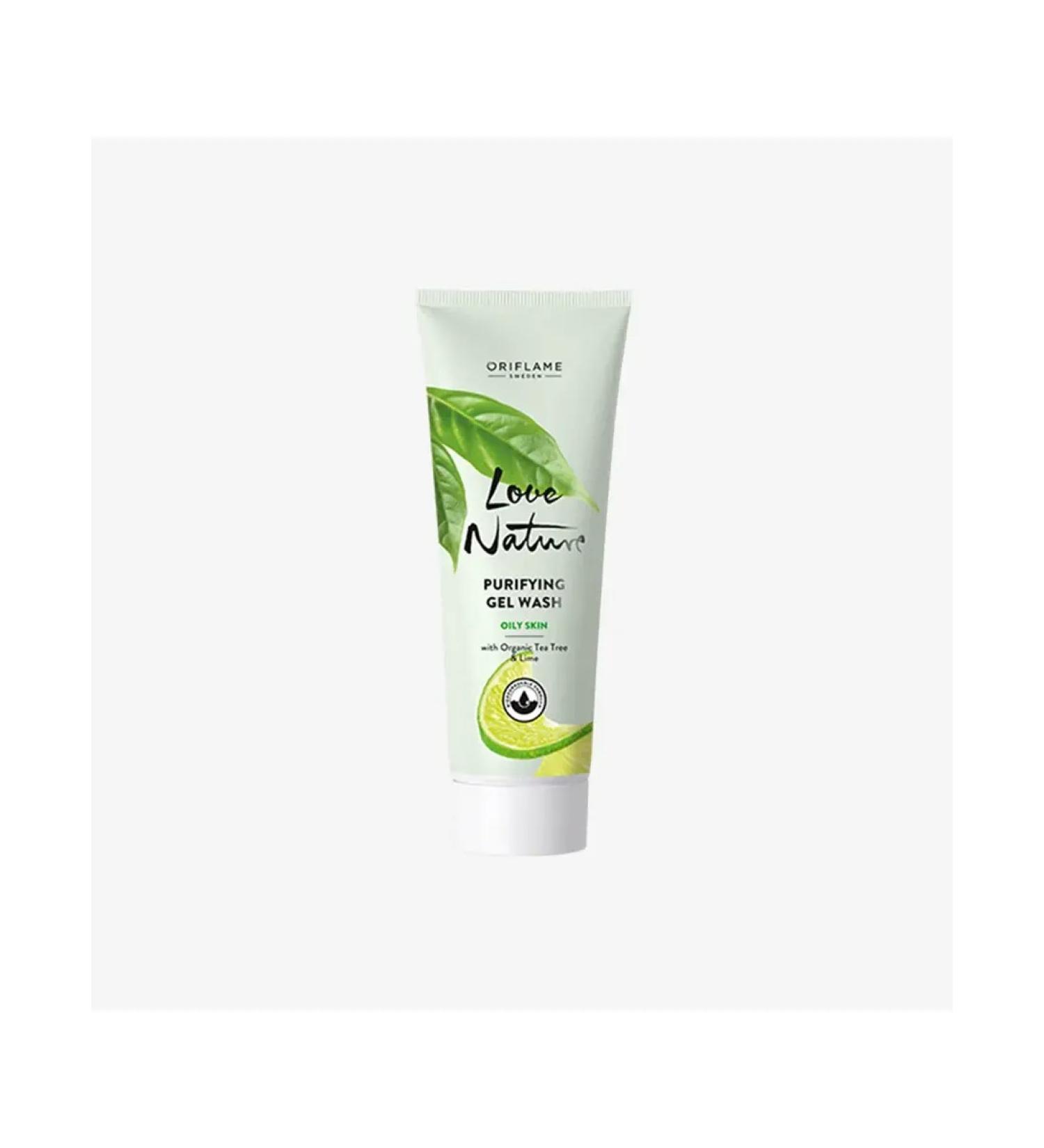 Oriflame Love Nature Tea Tree & Lime Cleansing Gel - Buy Online on GoSupps.com