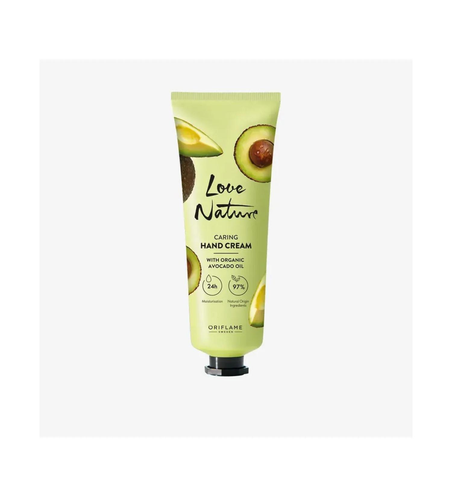 Oriflame Love Nature Nourishing Hand Cream with Organic Avocado Oil - Buy Online on GoSupps.com