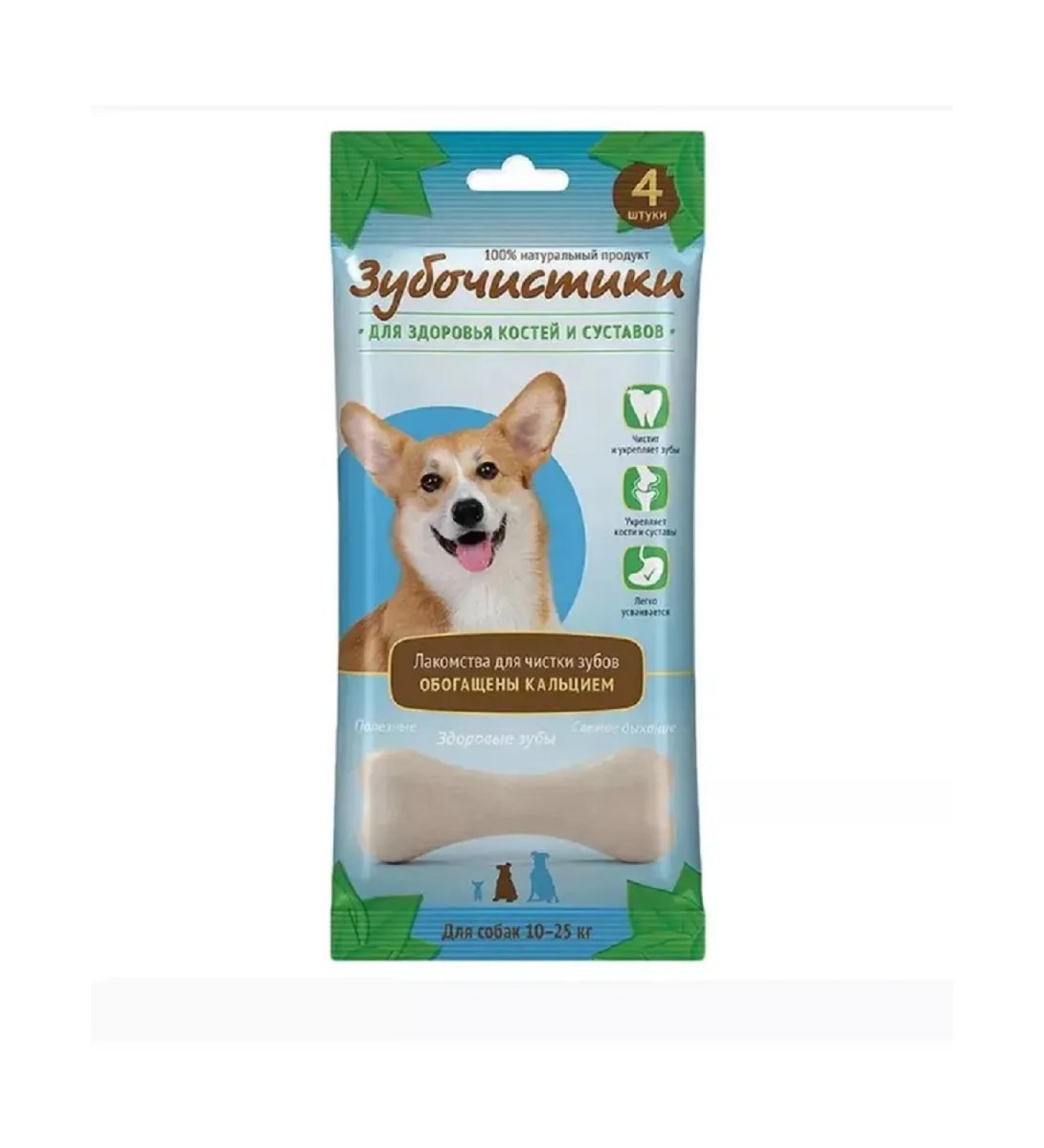 Toothpicks Calcium treat 90g with calcium D dogs from 10-25 kg 12pcs