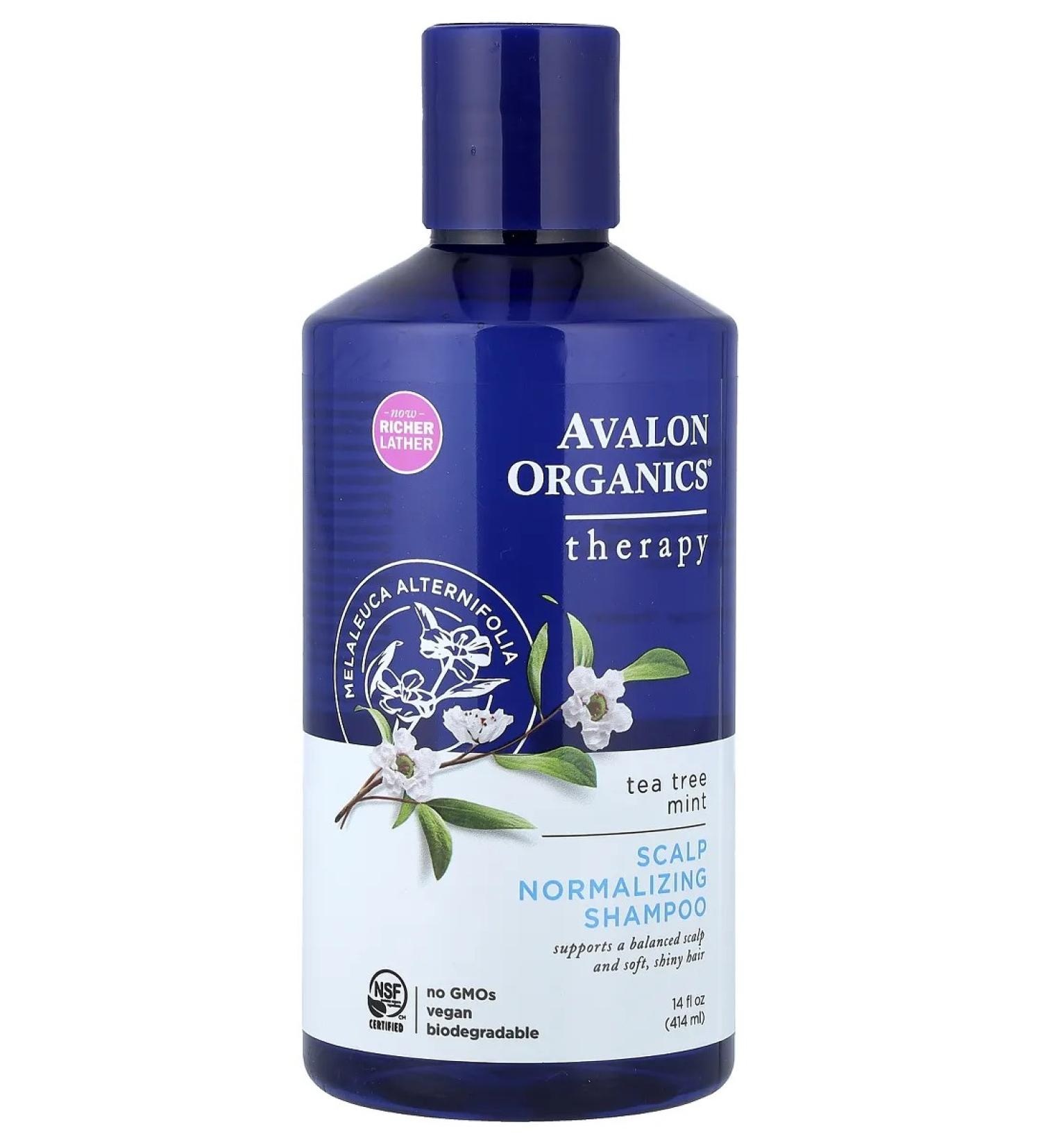 Avalon Organics Shampoo to normalize the condition of the scalp 414 ml - Buy Online on GoSupps.com
