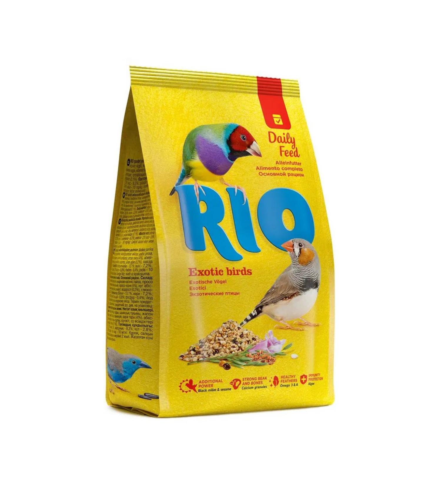 Rio food for exotic birds 1 kg - Buy Online on GoSupps.com