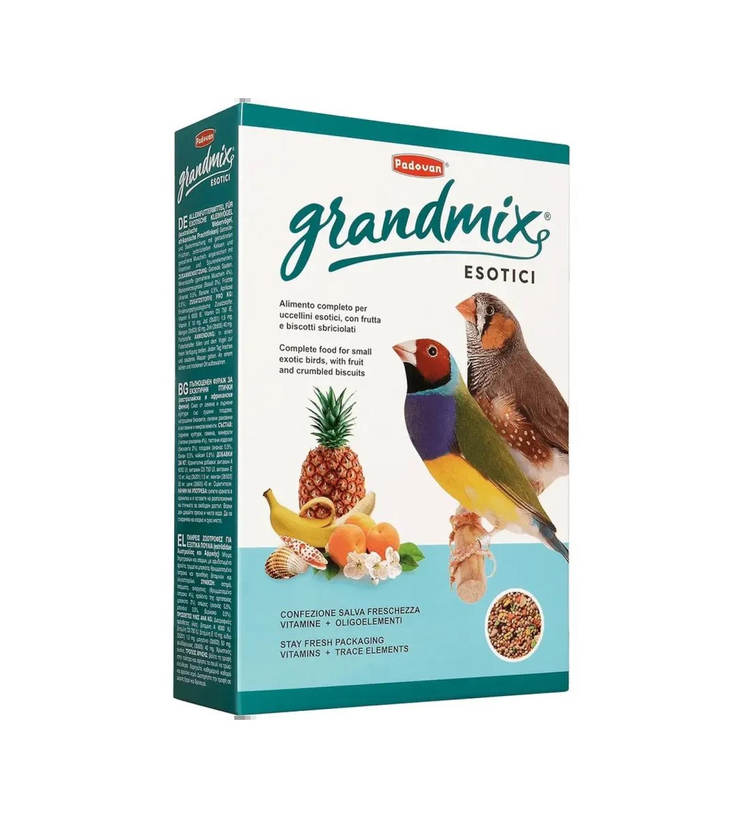 PADOVAN Feed for exotic birds 400 g