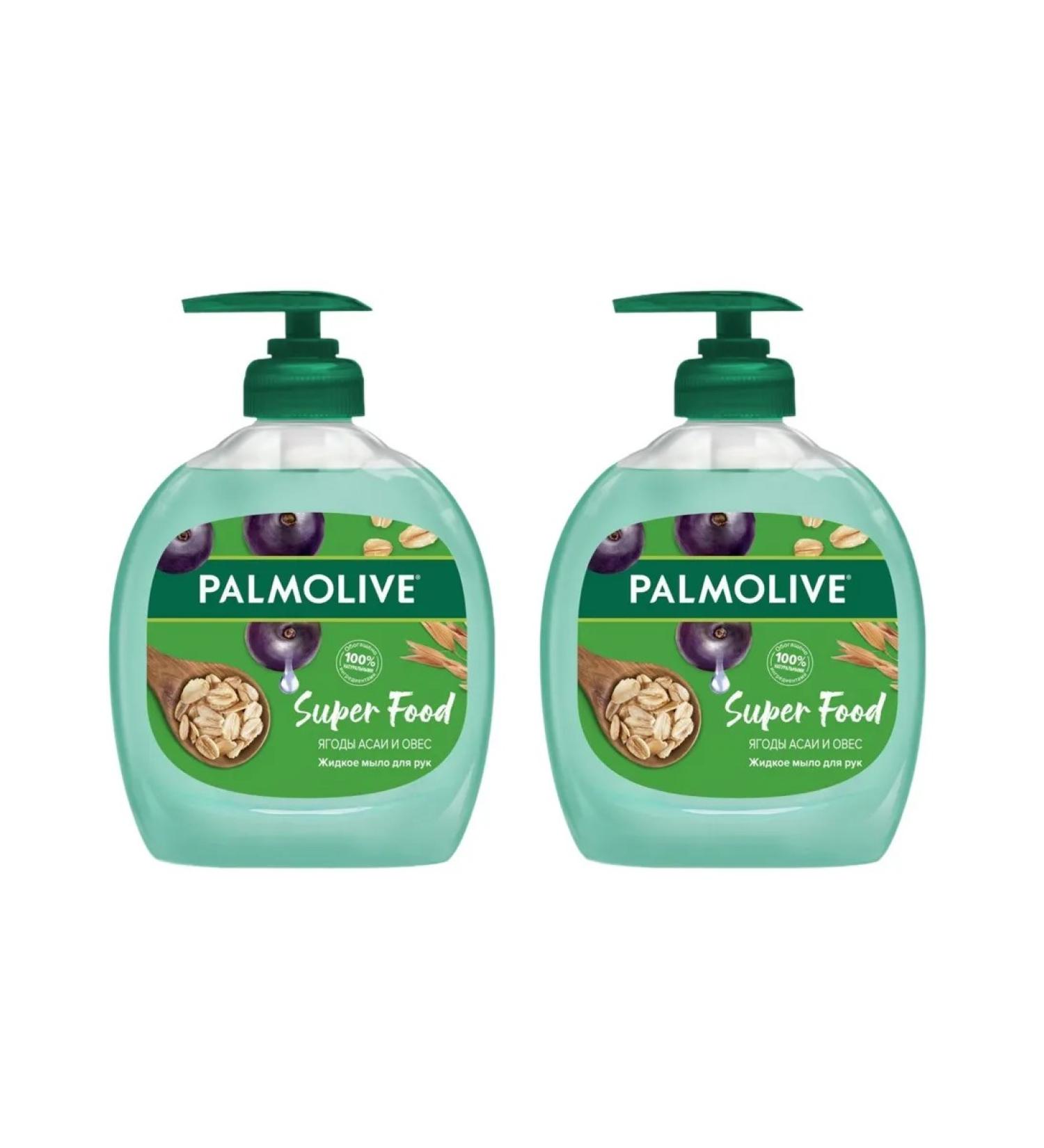 PALMOLIVE Liquid soap for hand berries asi and oats 300 ml - Buy Online on GoSupps.com