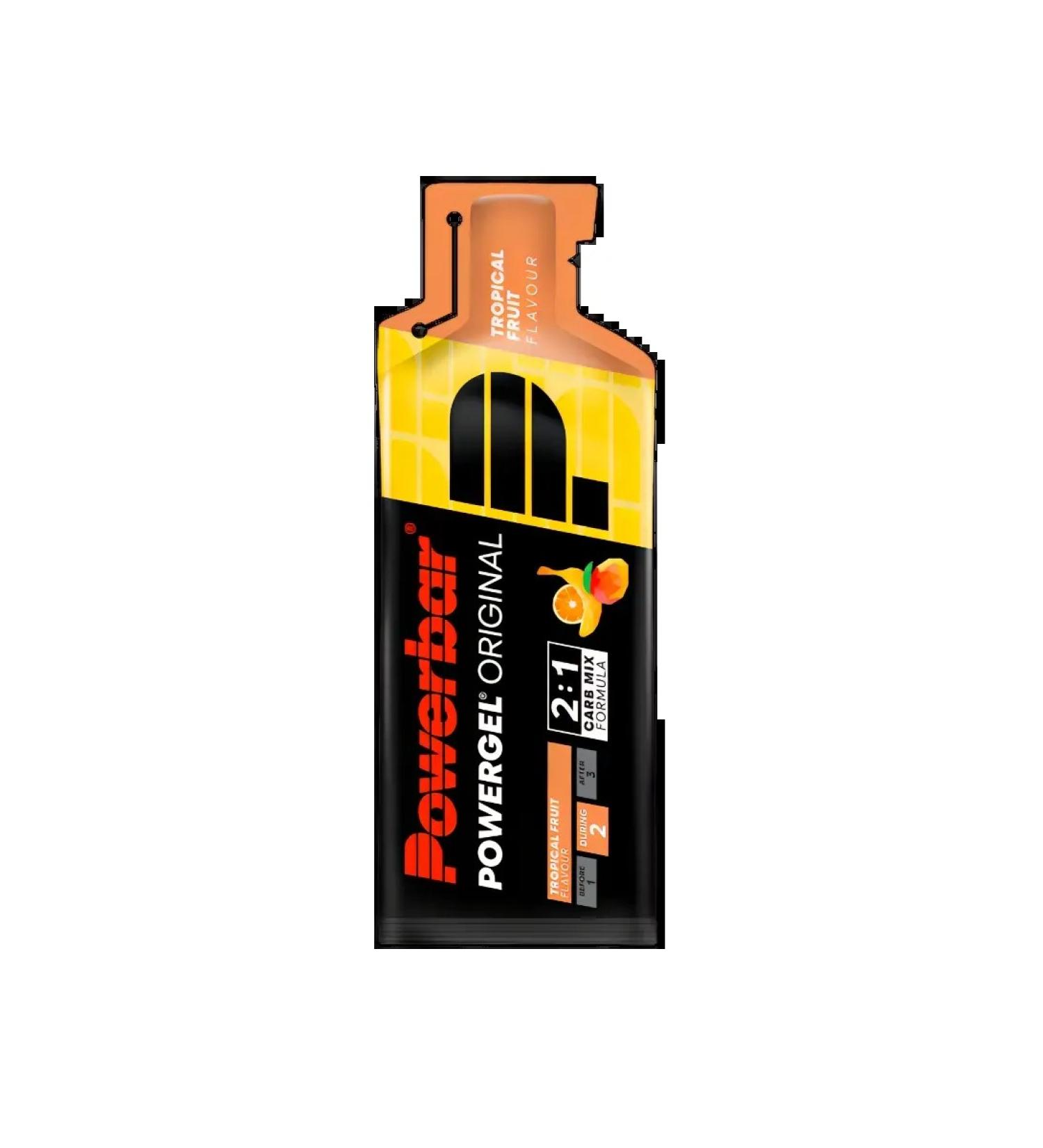 Powerbar Energy Gel Powergel Original Tropical Fruit 24*41g - Buy Online on GoSupps.com