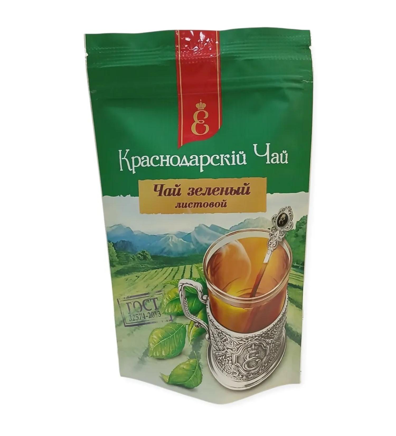 Krasnodar Tea Association Green tea leaf 90 g