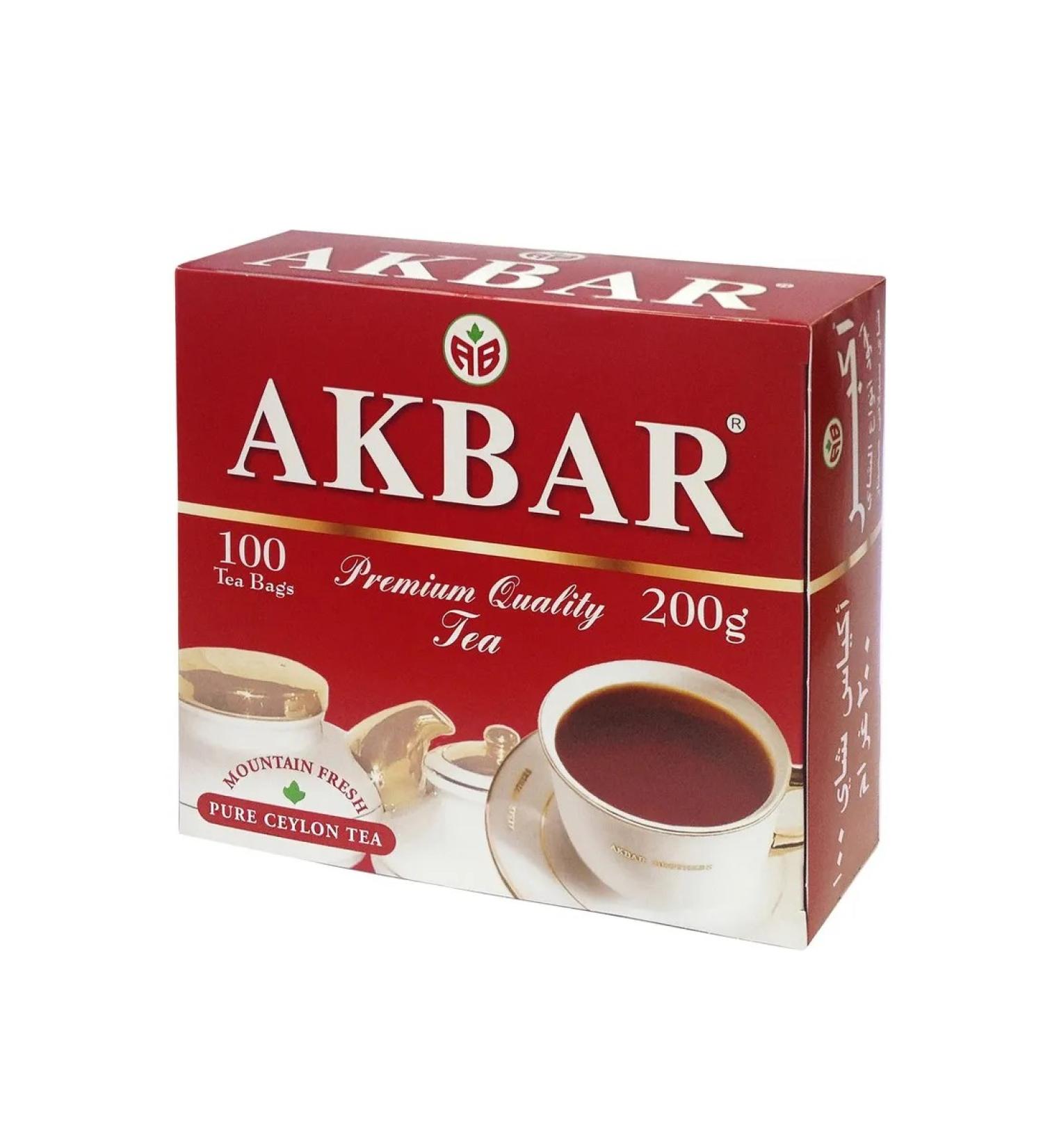 AKBAR Mountain Fresh tea black (2g x 100pcs) 200g