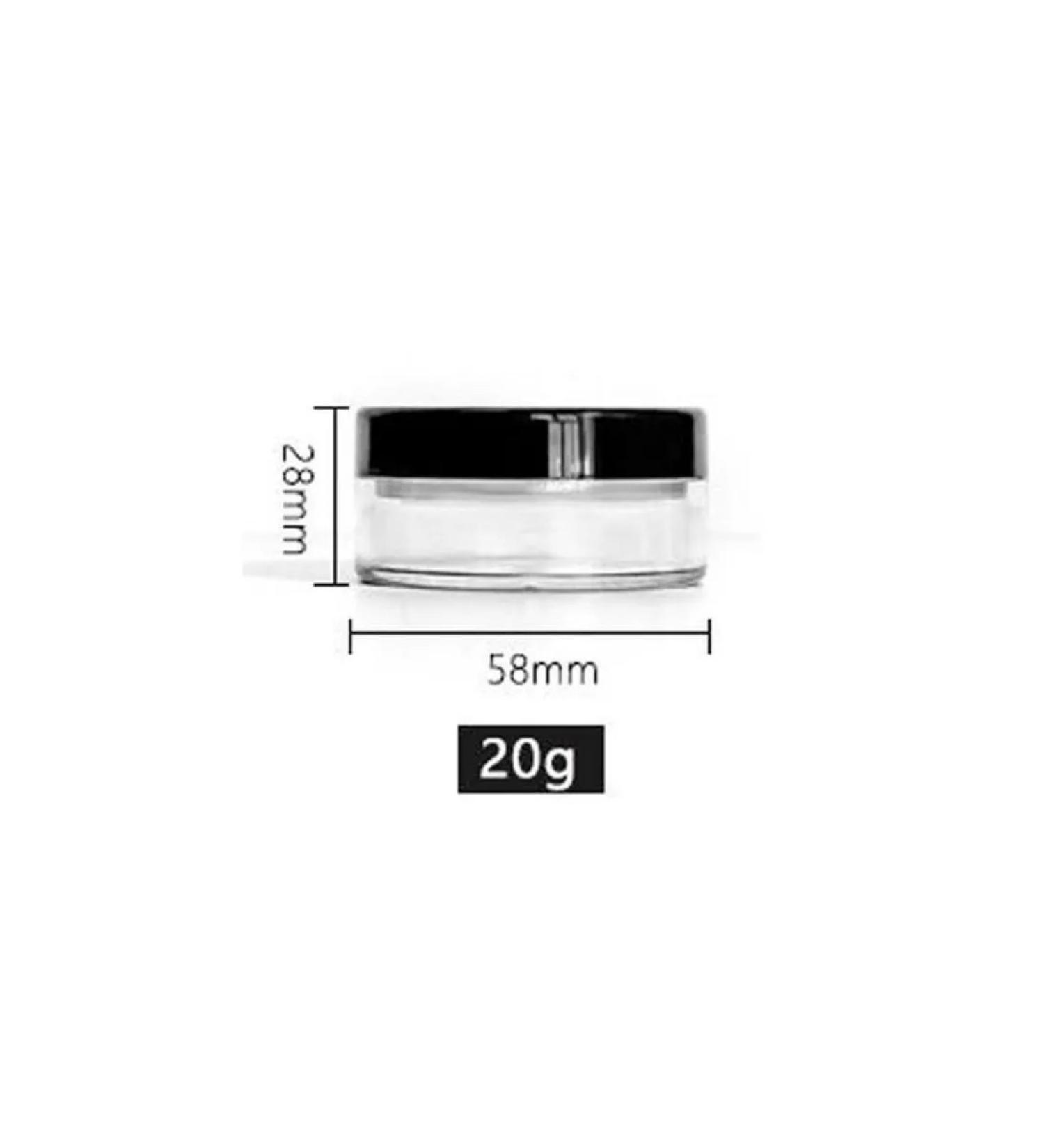 Container for crumbly powder 10 ml of 20 ml 30 ml for traveling ... - Buy Online on GoSupps.com