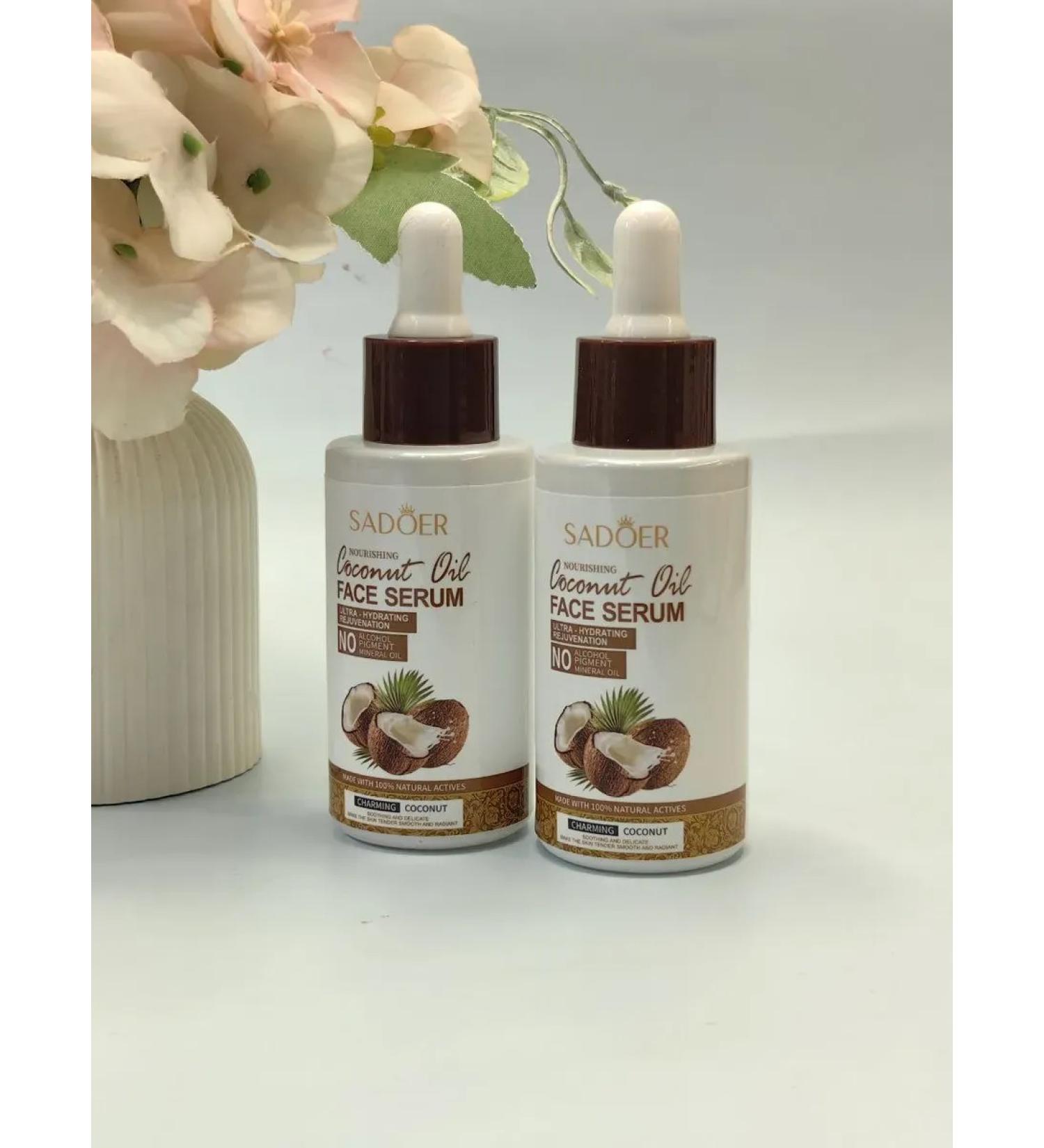 SALE Facial serum with coconut extract 1 pc. - Buy Online on GoSupps.com